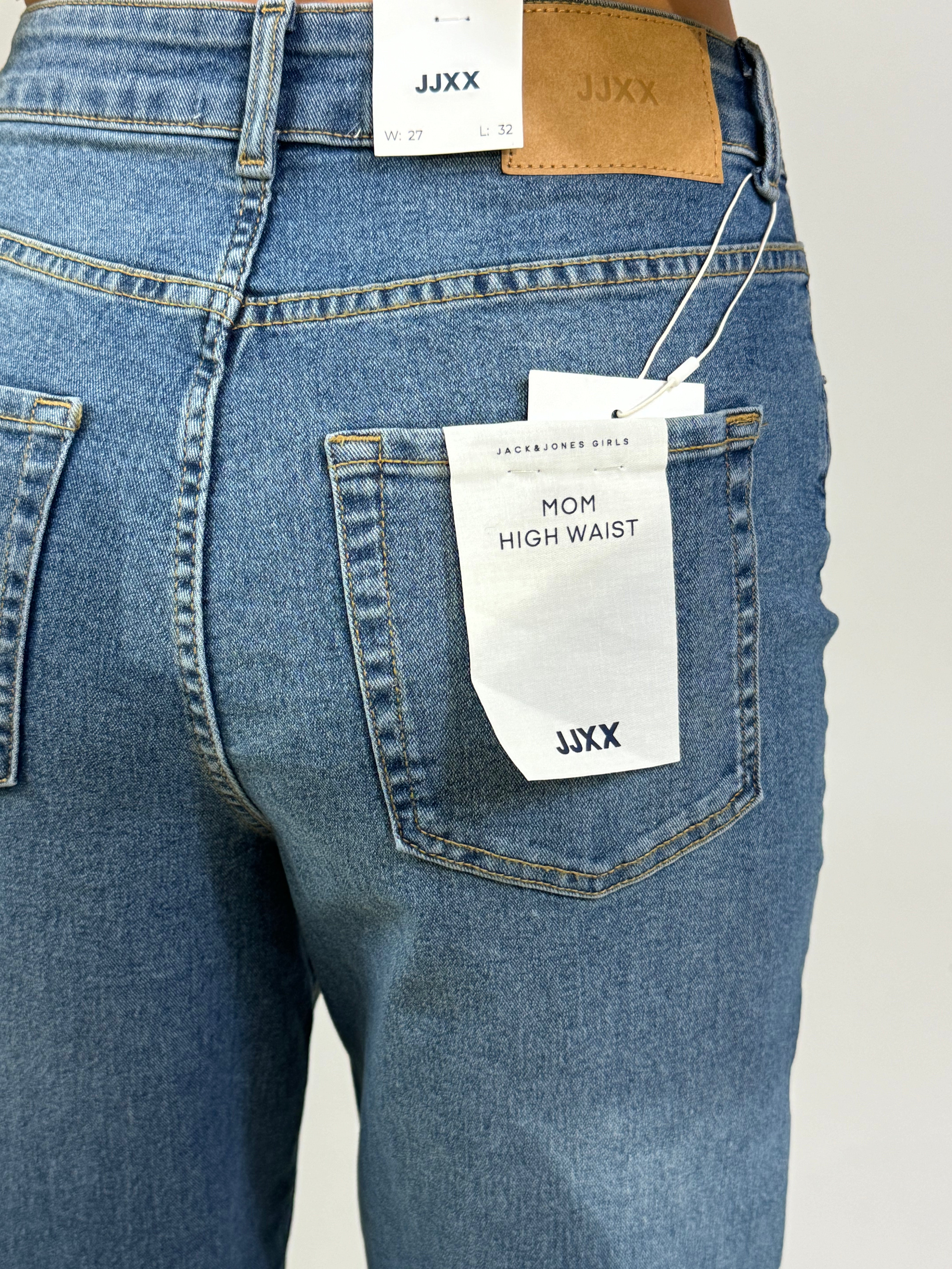 Jeans JJXX LISBON MOM HIGH WAIST - Medium blue denim