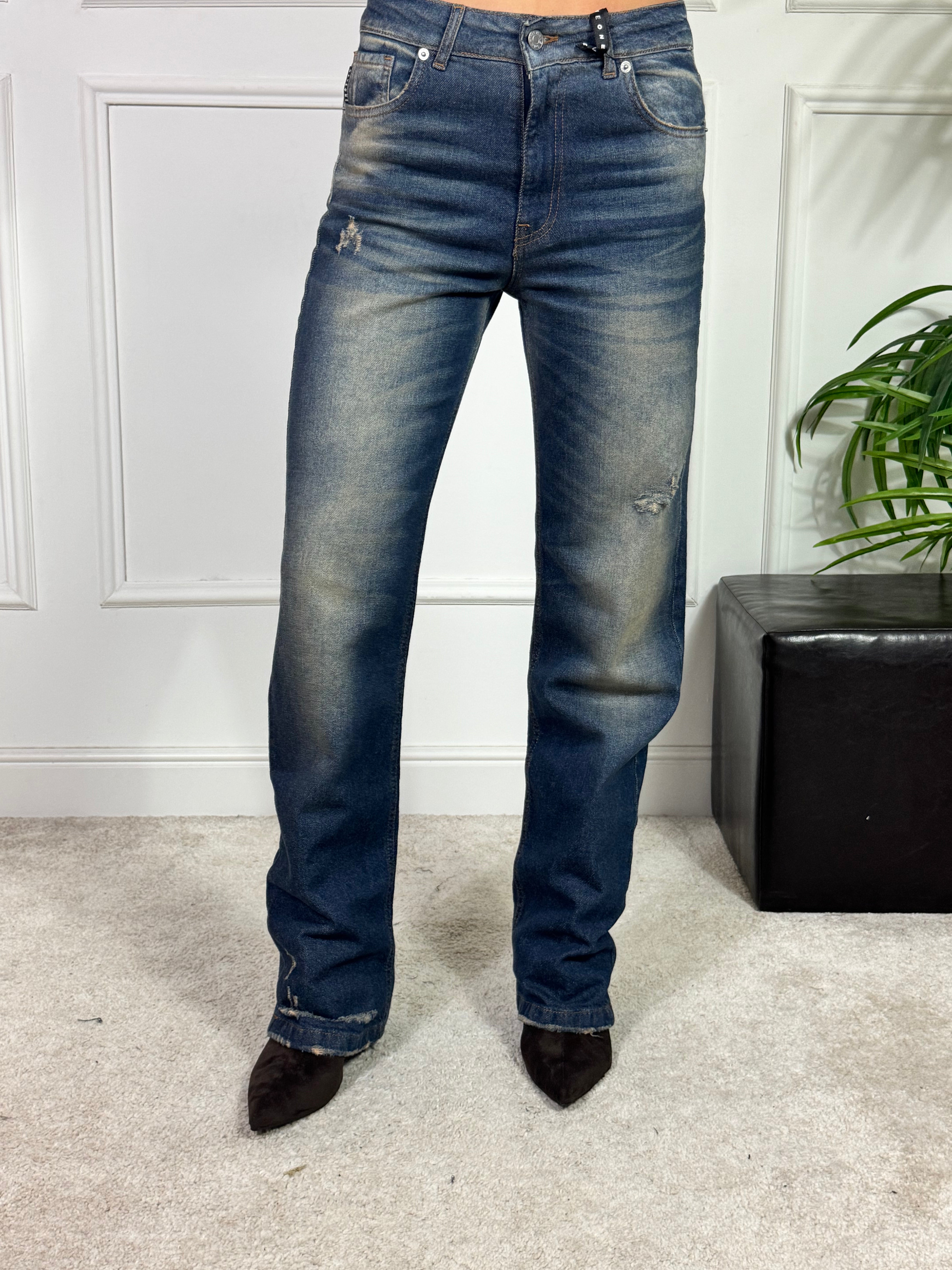 Jeans Have One modello BENNY -  SOVRATTINTO DENIM CON ROTTURE