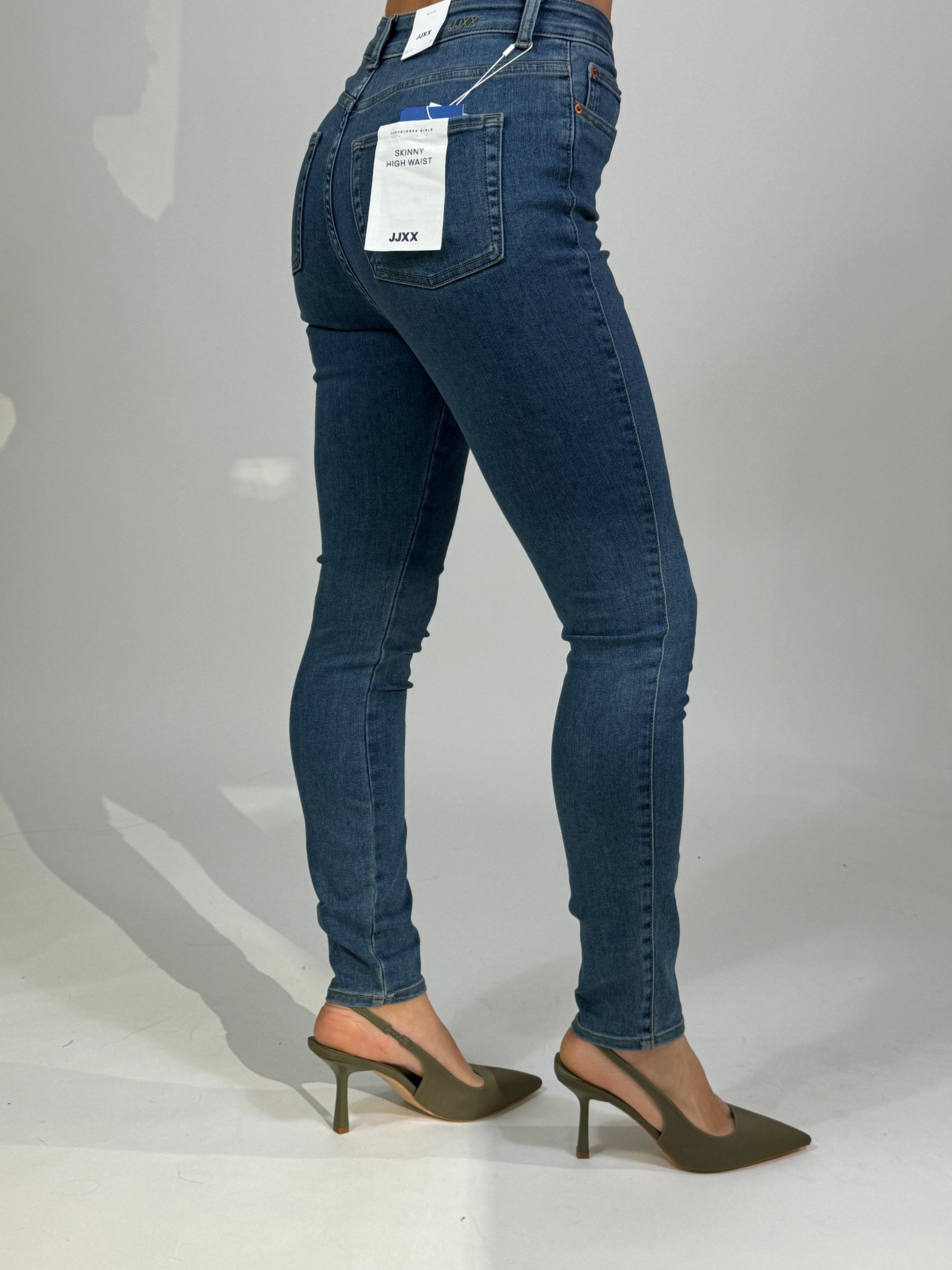 Jeans JJXX VIENNA SKINNY HIGH WAIST - Medium blue denim