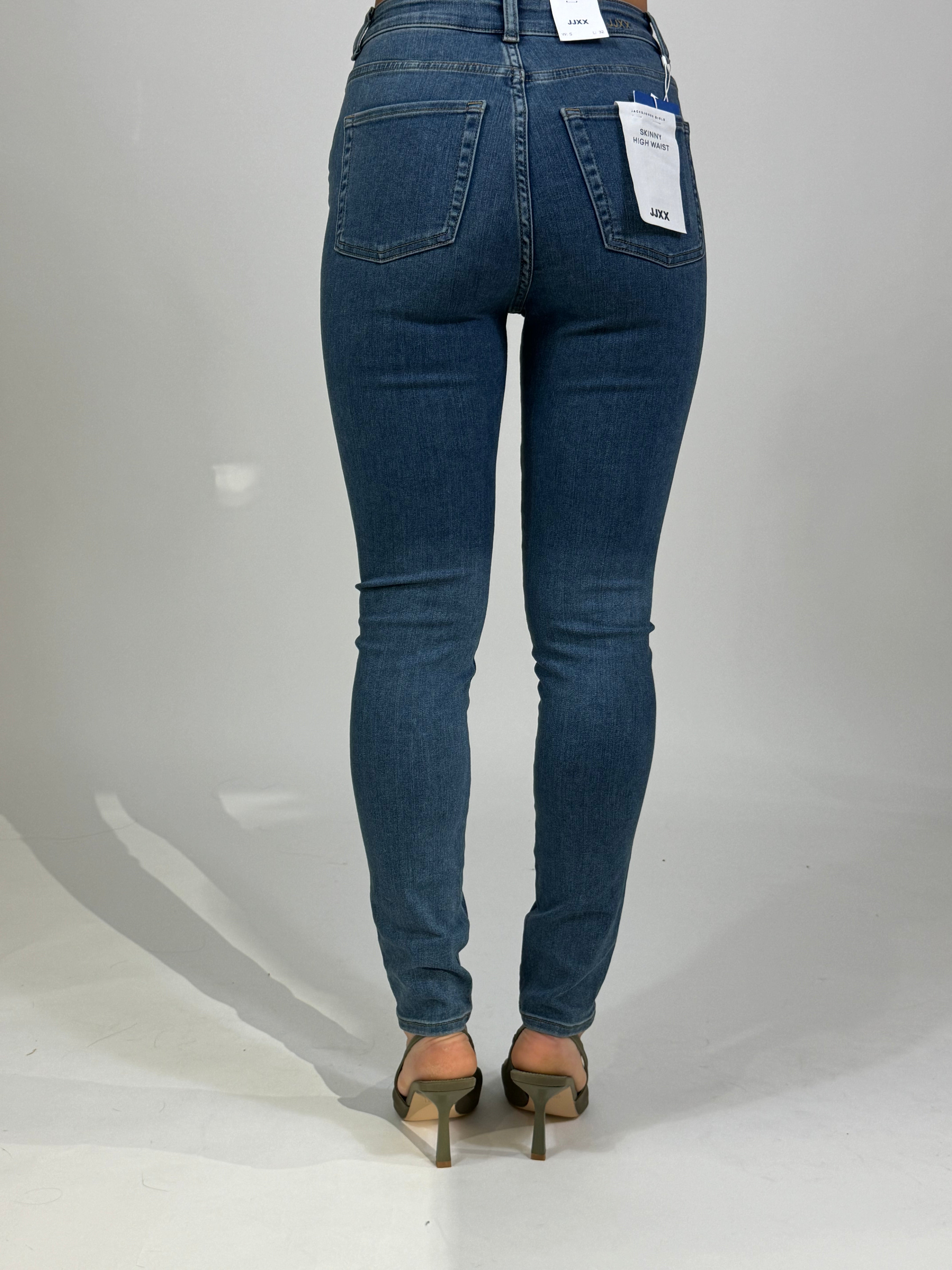 Jeans JJXX VIENNA SKINNY HIGH WAIST - Medium blue denim