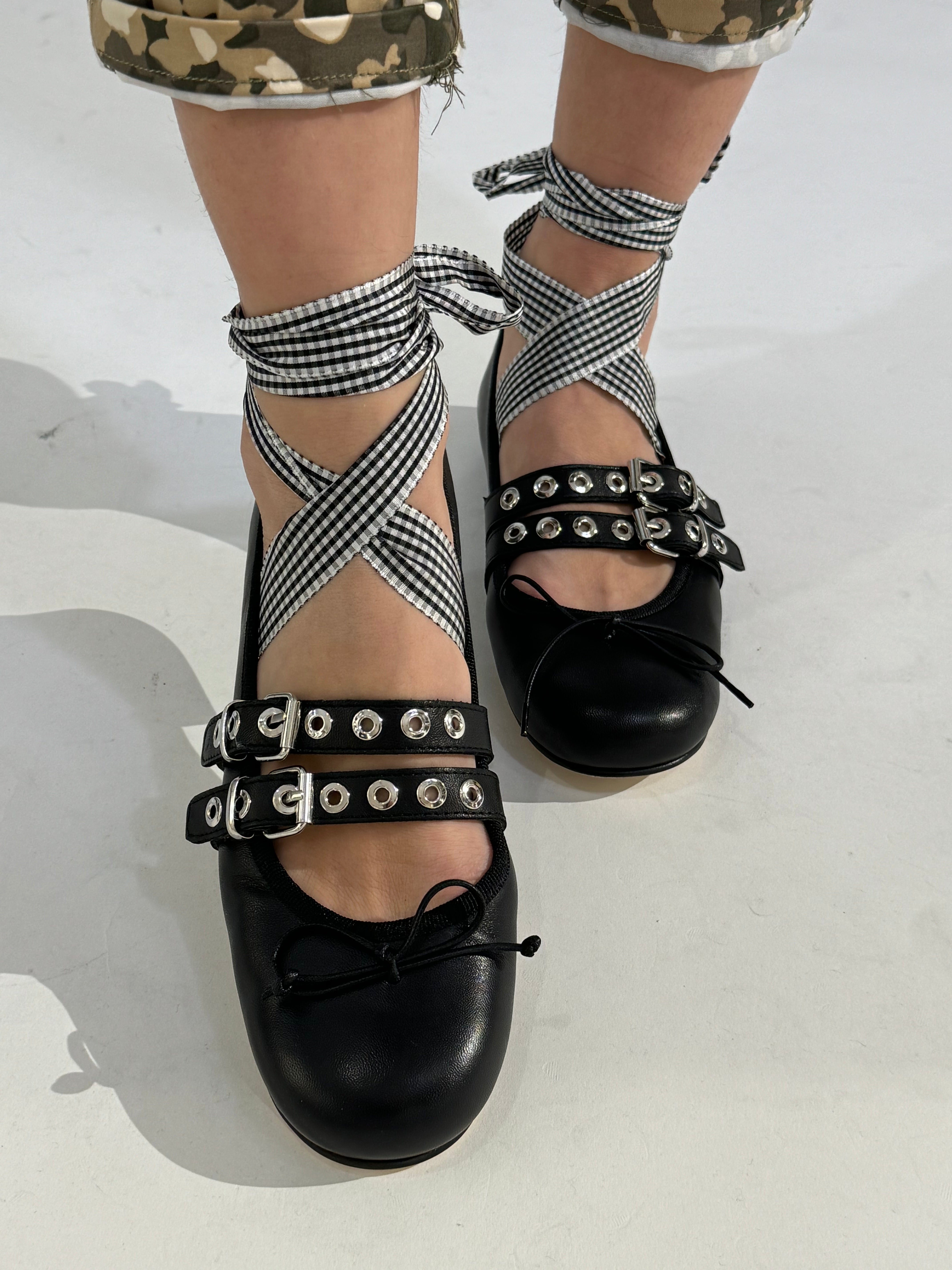 Ballerine con laccetto discount