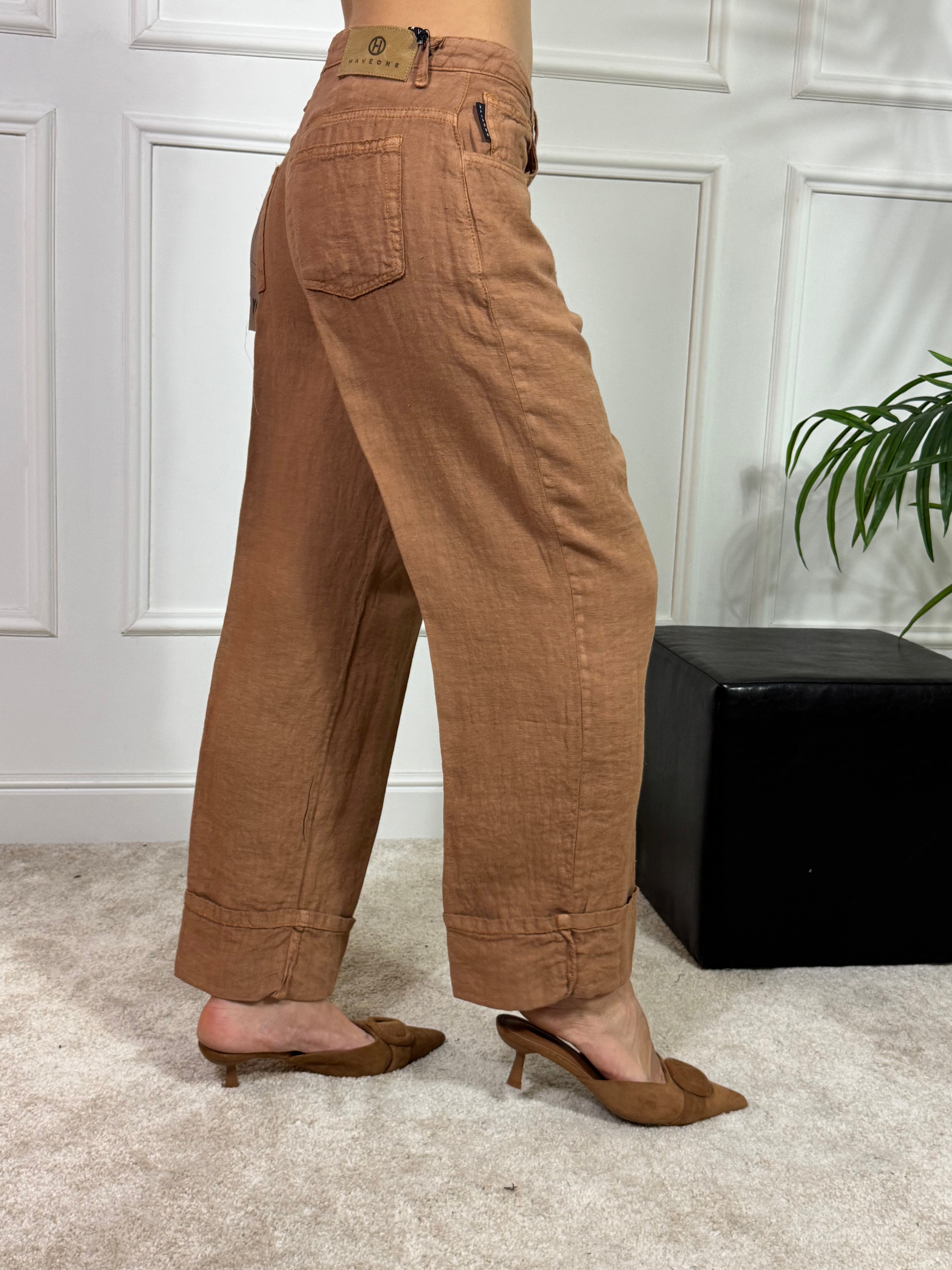Pantalone in LINO Have One - modello MANDY