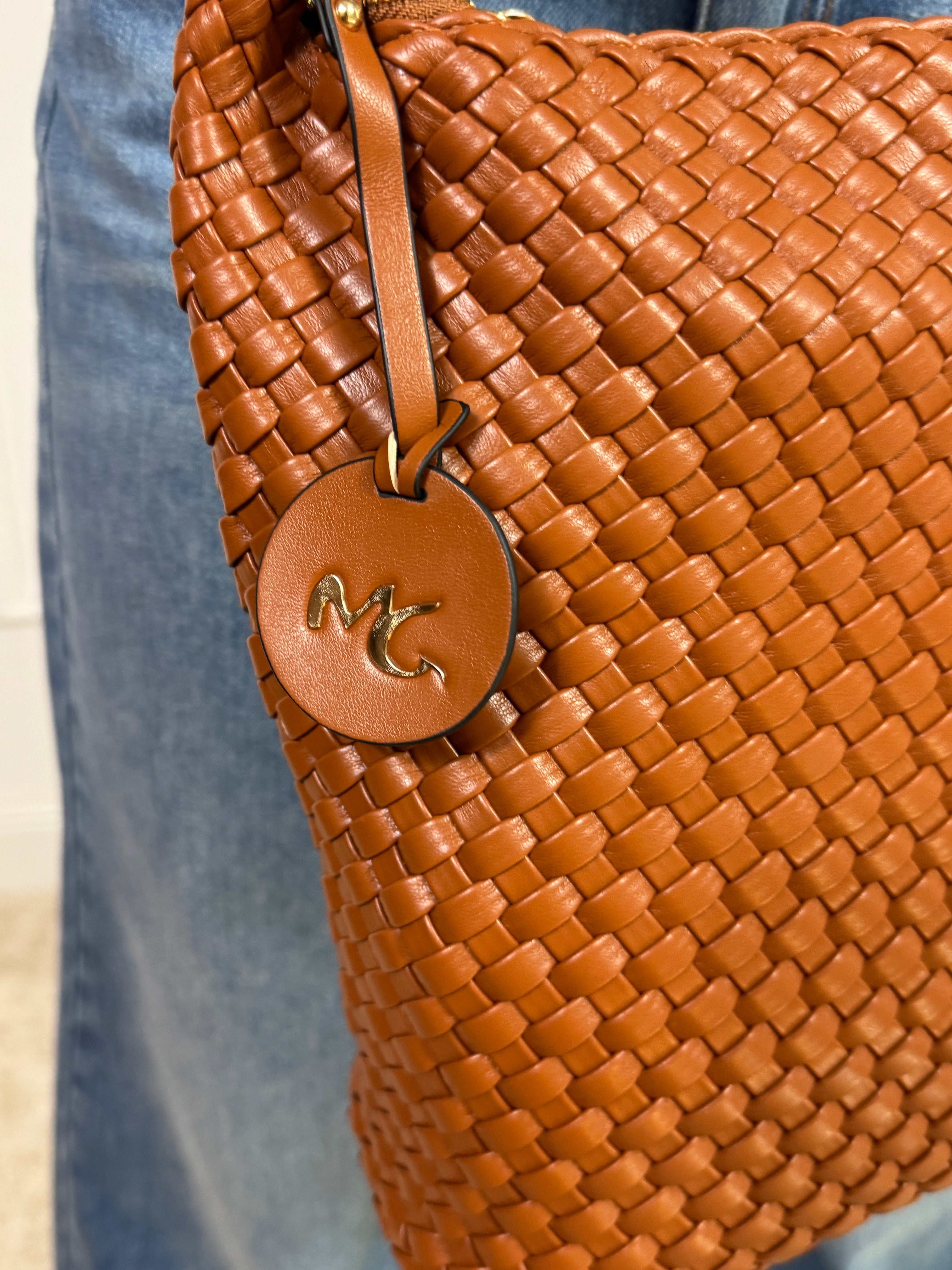 Borsa Manila Grace SECCHIELLO BAG ECOPELLE INTRECCIATA - ART. B820EU