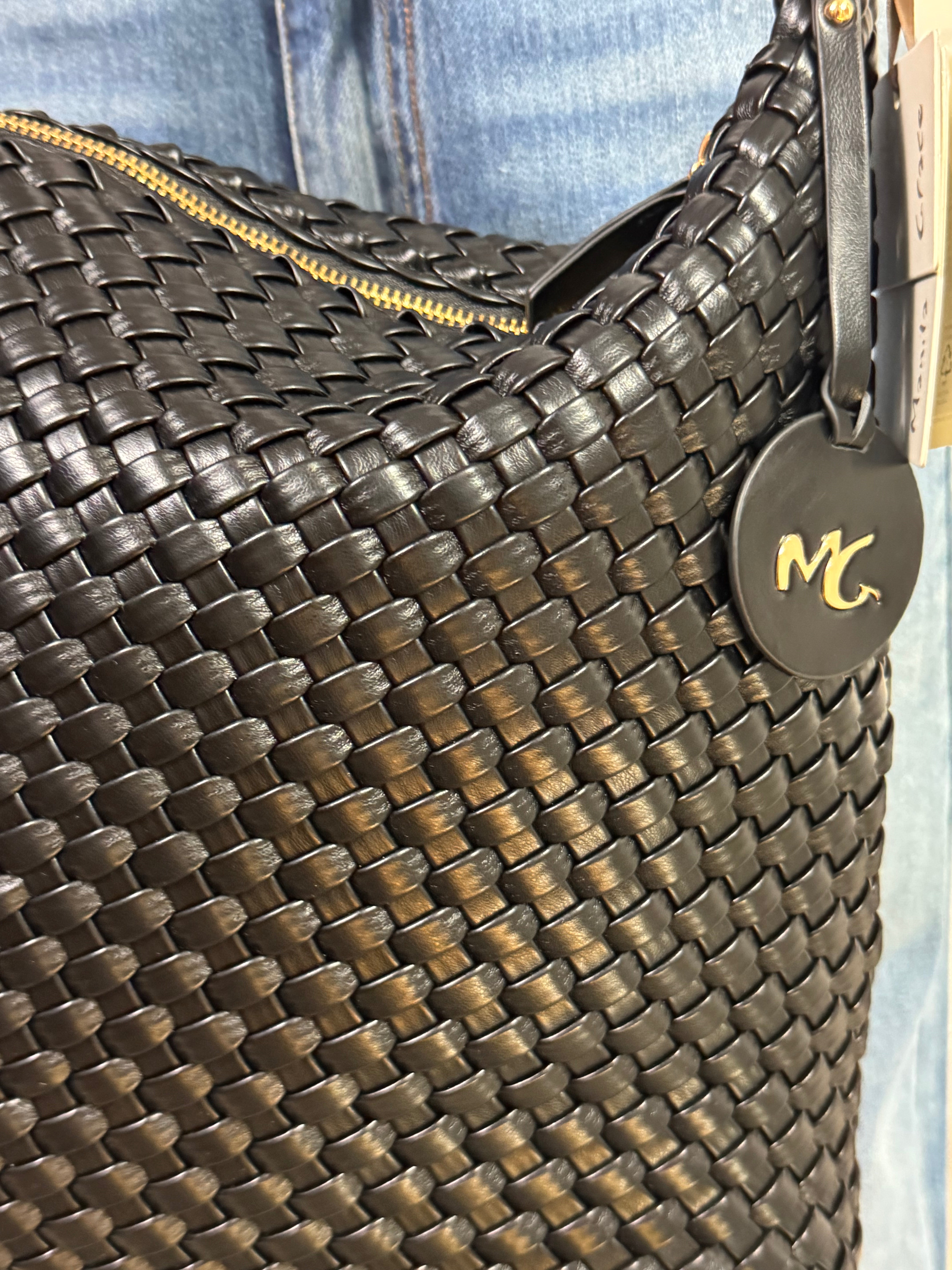 Borsa Manila Grace SECCHIELLO BAG ECOPELLE INTRECCIATA - ART. B820EU