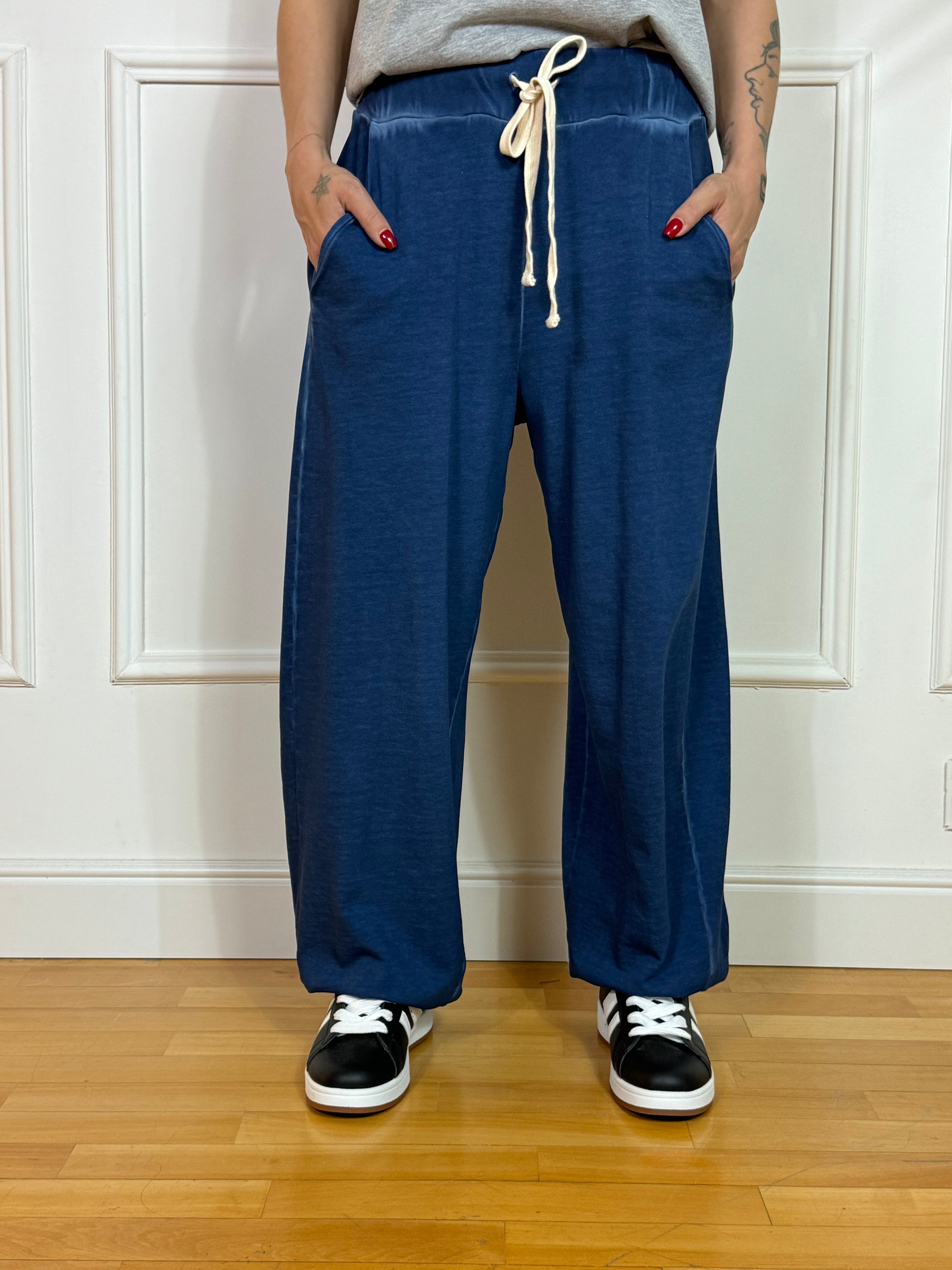 Pantalone tuta Tensione In effetto denim