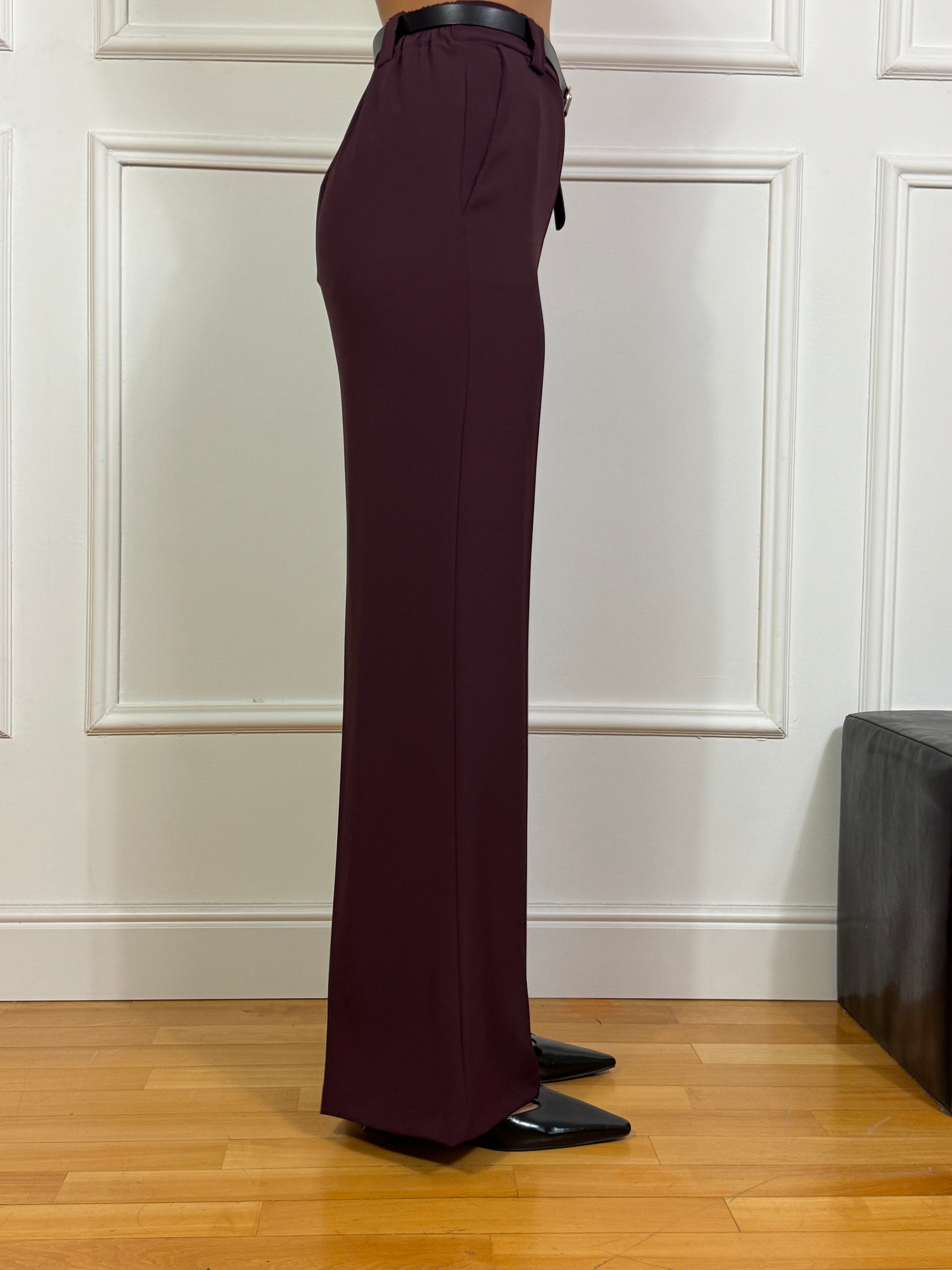 Pantalone fluido Susy Mix con cinturina