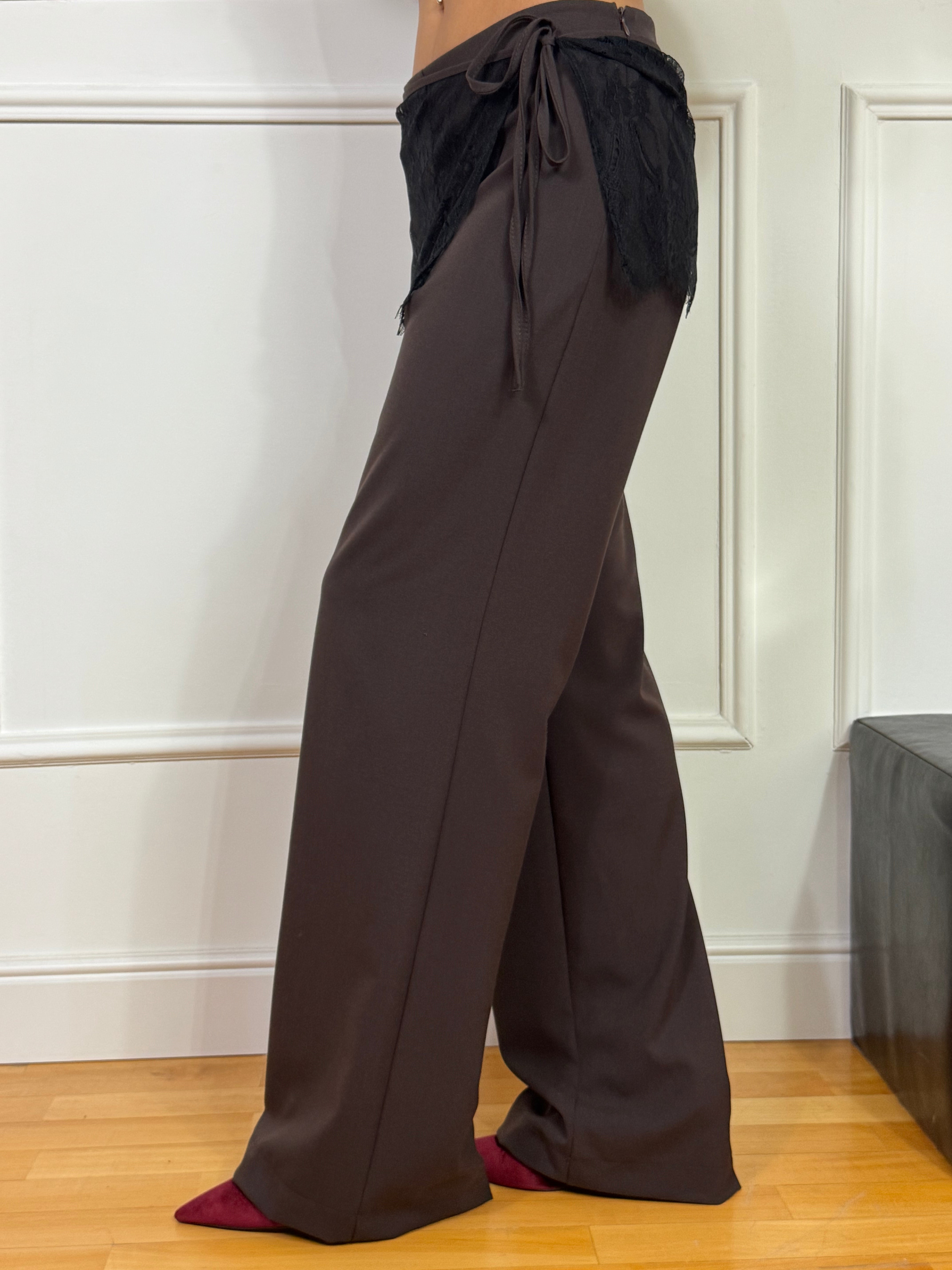 Pantalone Susy Mix con FUSCIACCA IN PIZZO