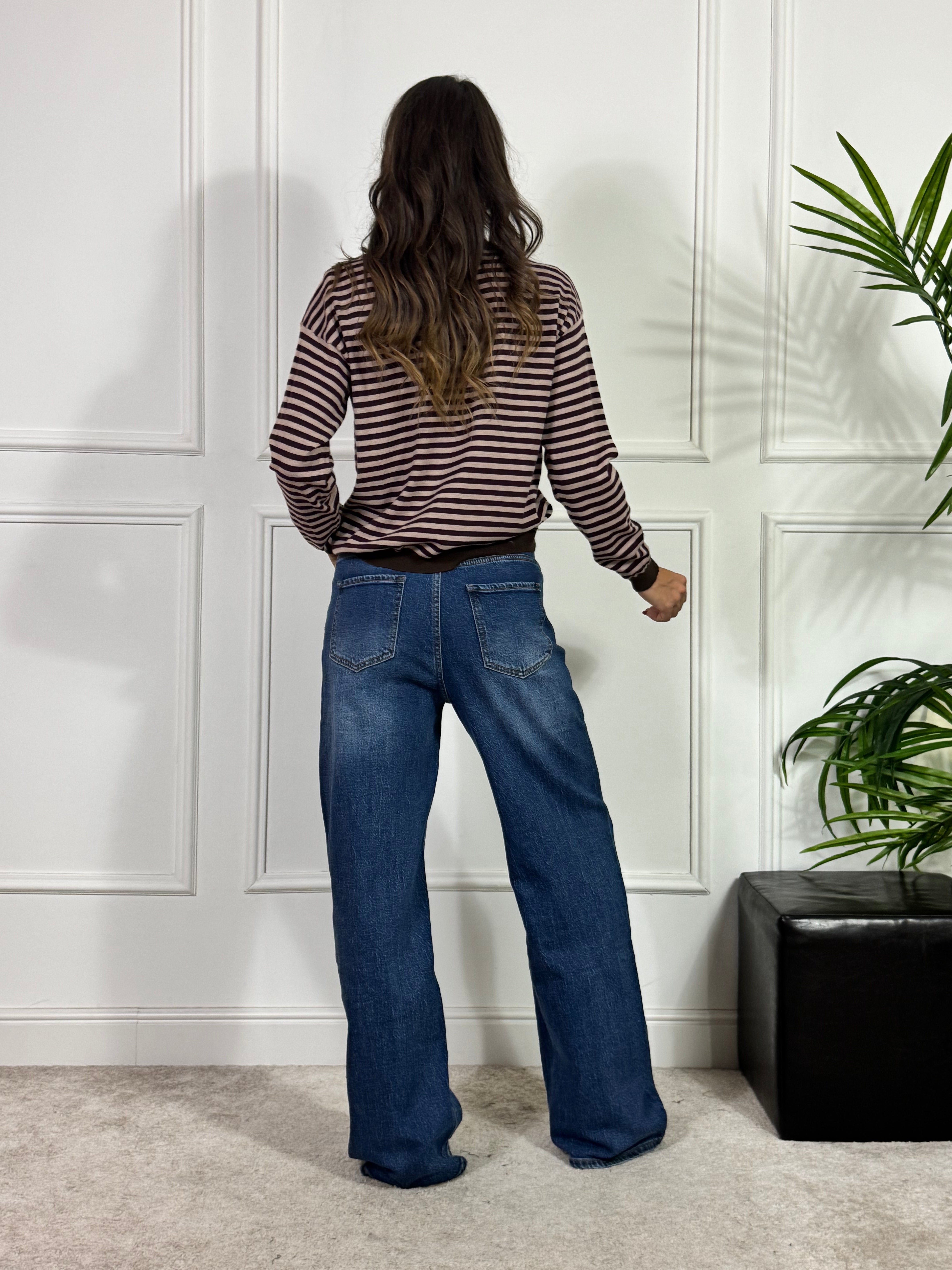 JEANS Victoria ILMH PALAZZO - MEDIUM BLUE