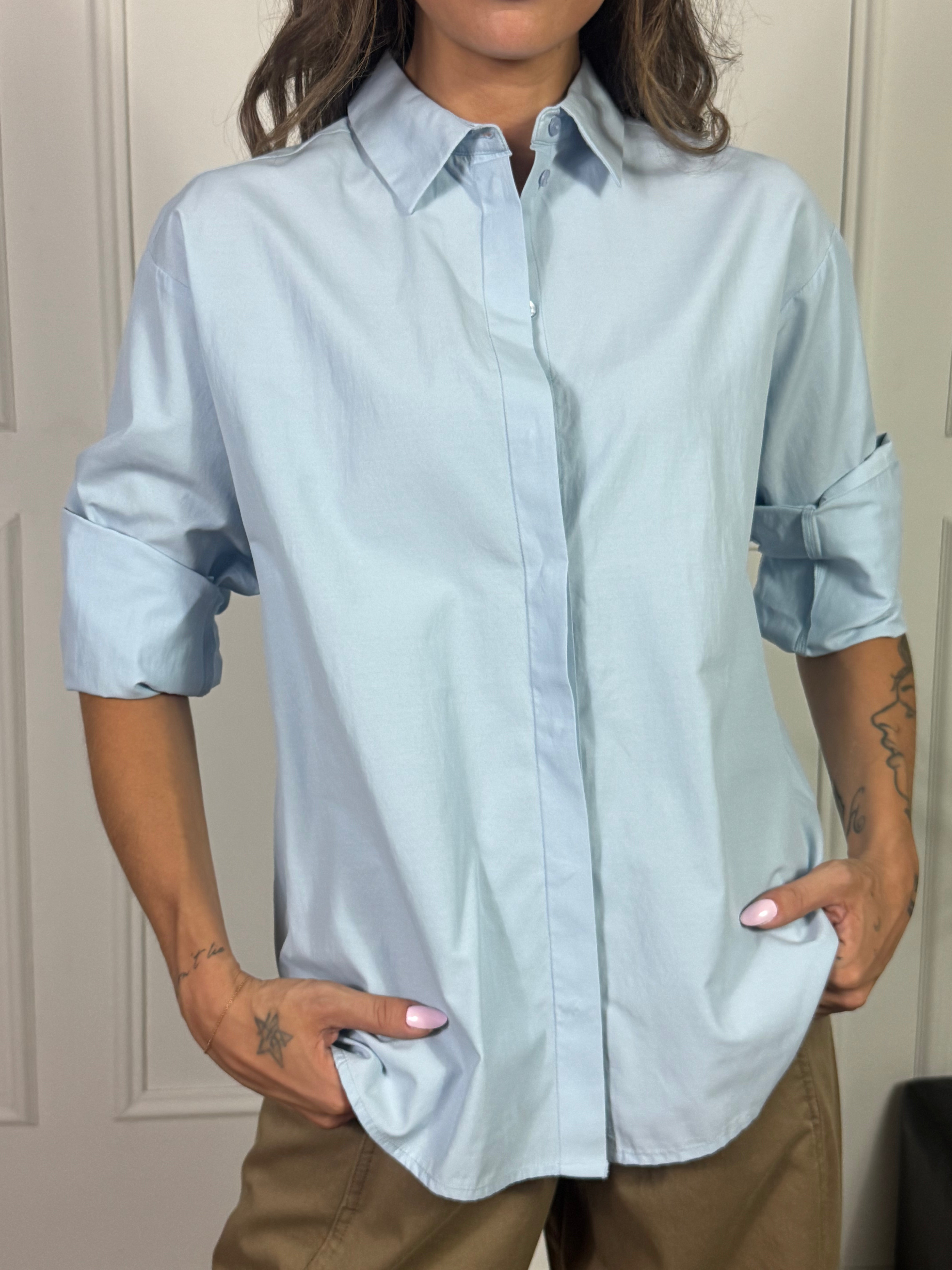 Camicia OVER JJXX - CARO POPLIN
