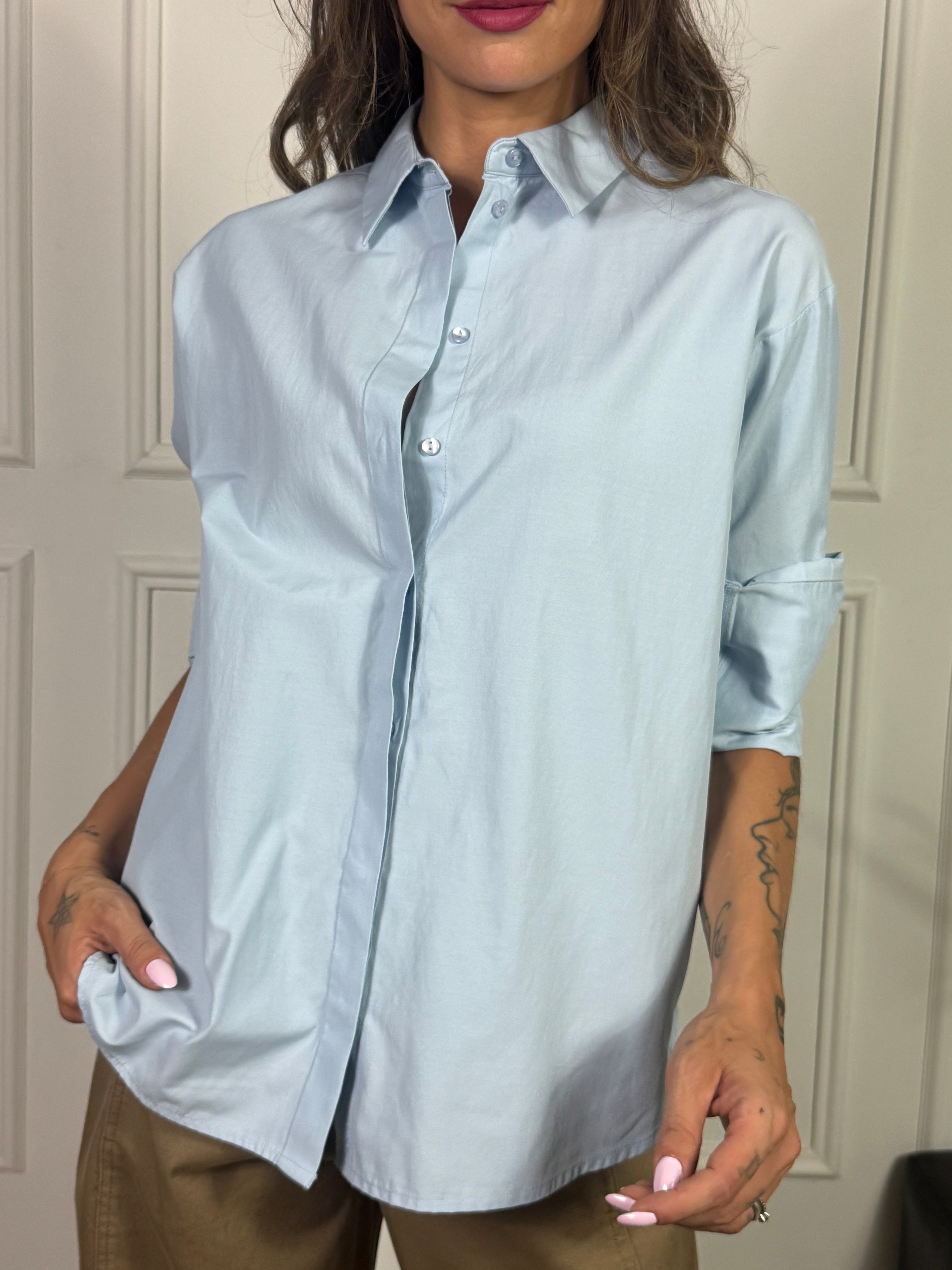 Camicia OVER JJXX - CARO POPLIN