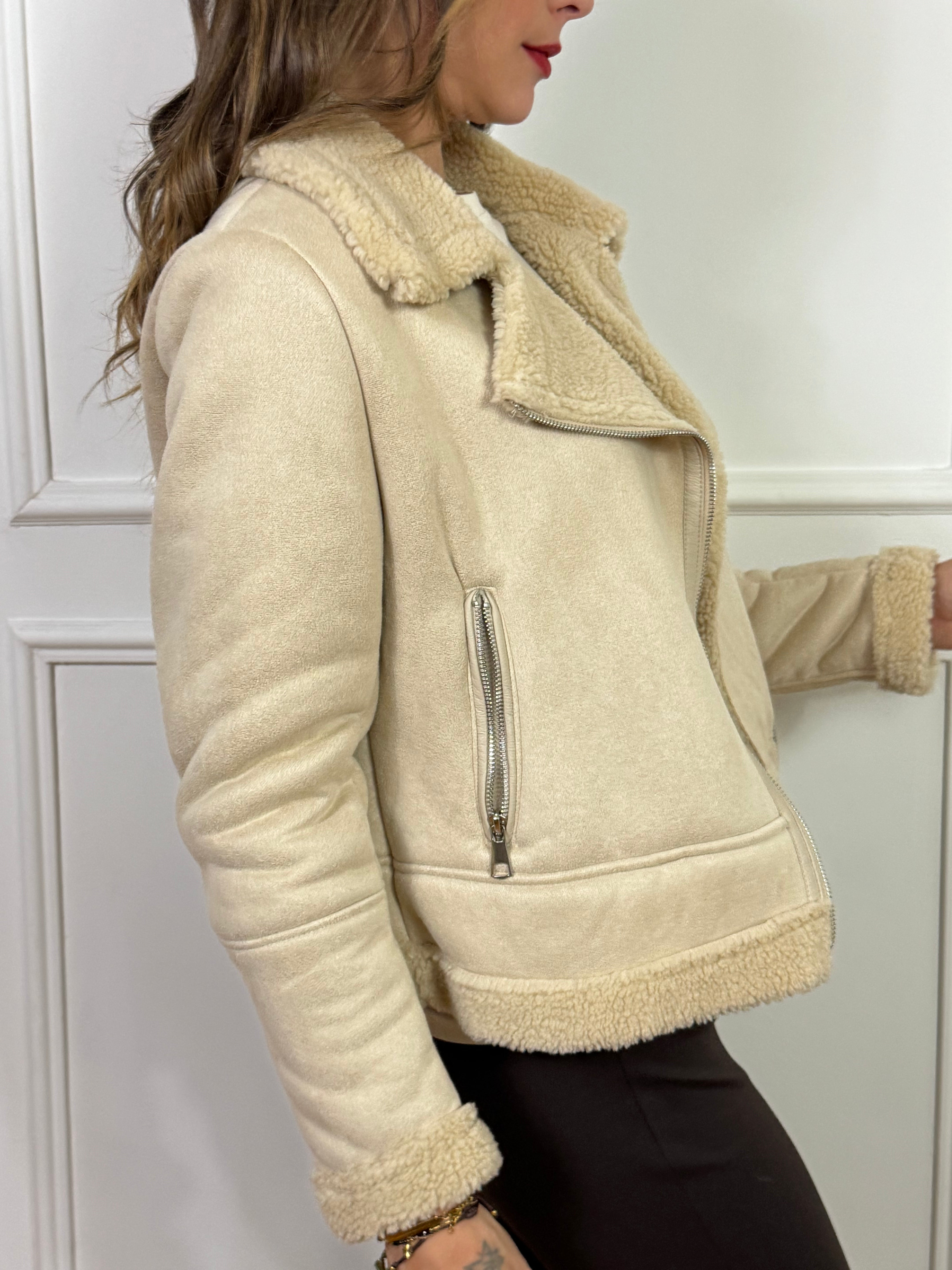 Giacca chiodo ecomontone Have One