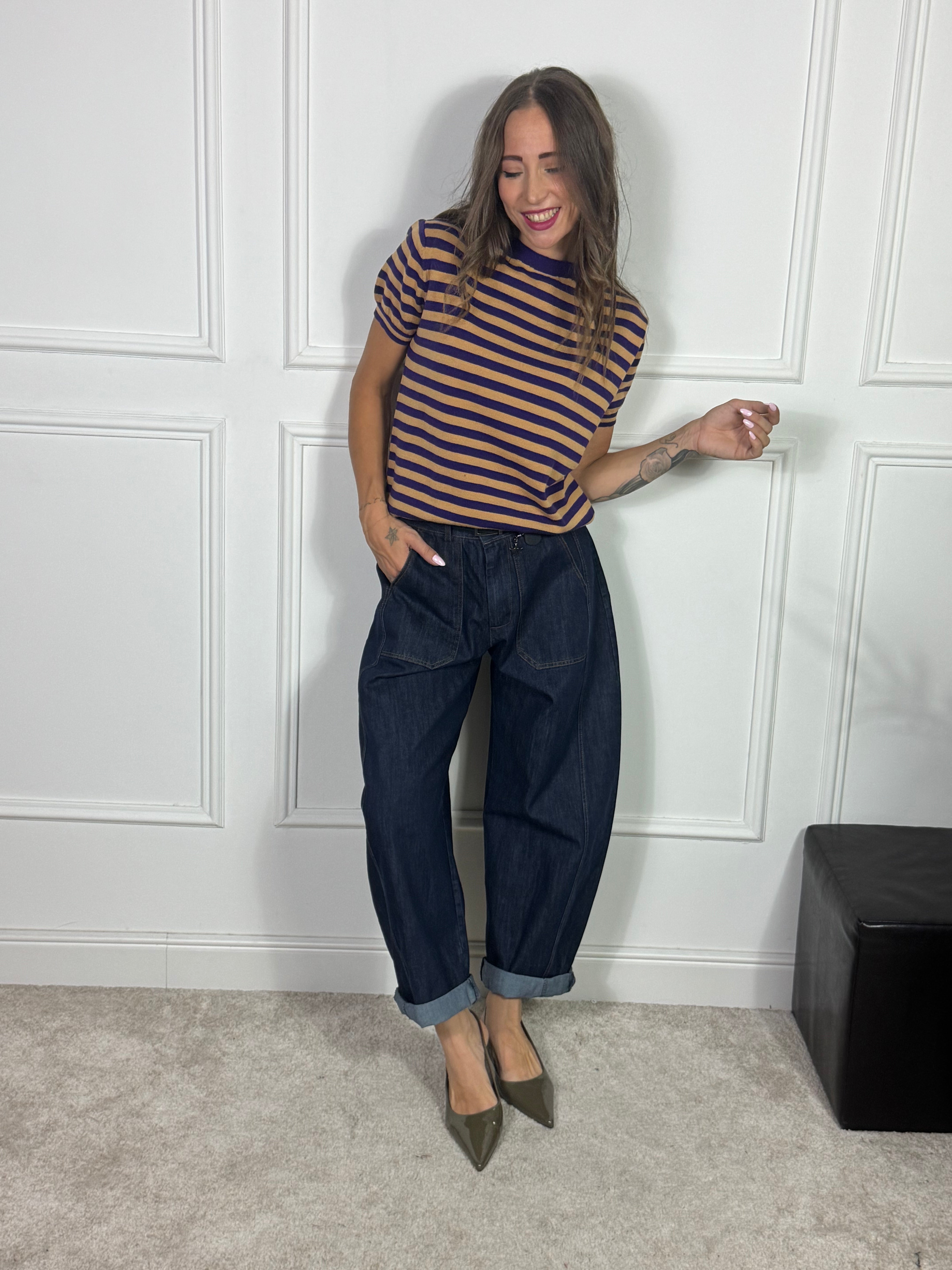 Jeans ovetto  Susy Mix stellina
