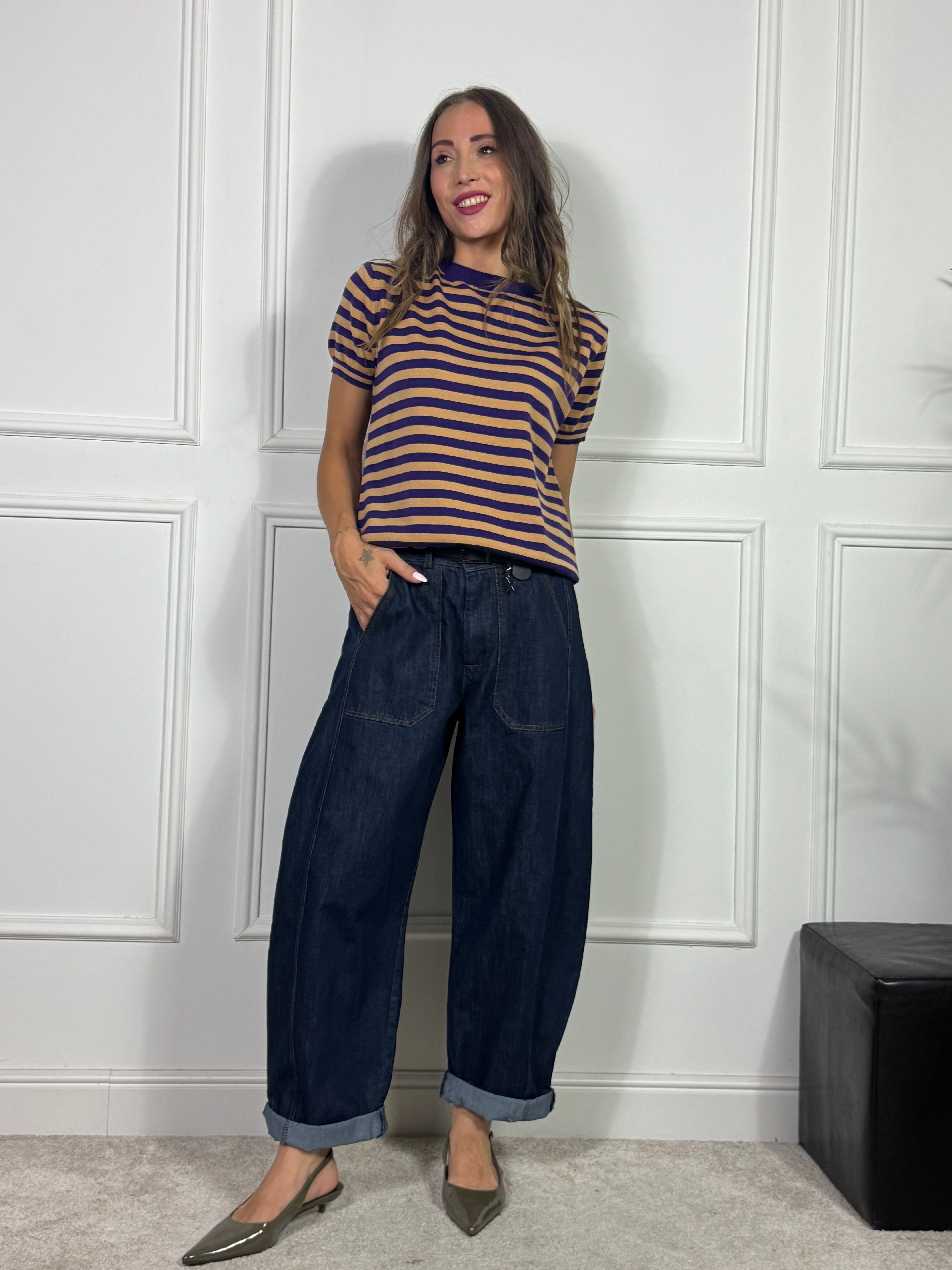 Jeans ovetto  Susy Mix stellina