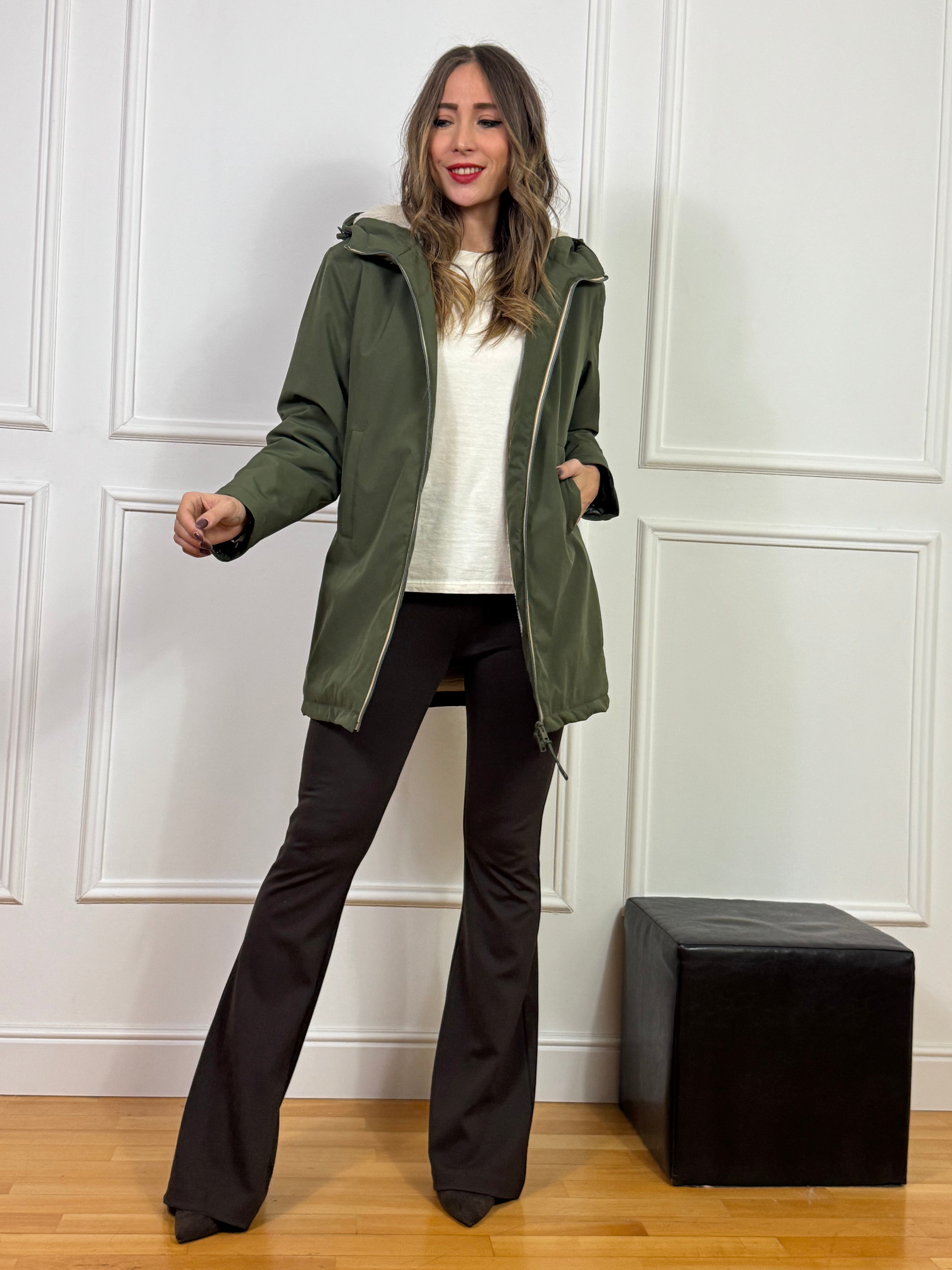 Giacca IMPERMEABILE CON CAPPUCCIO JJXX - modello KANE