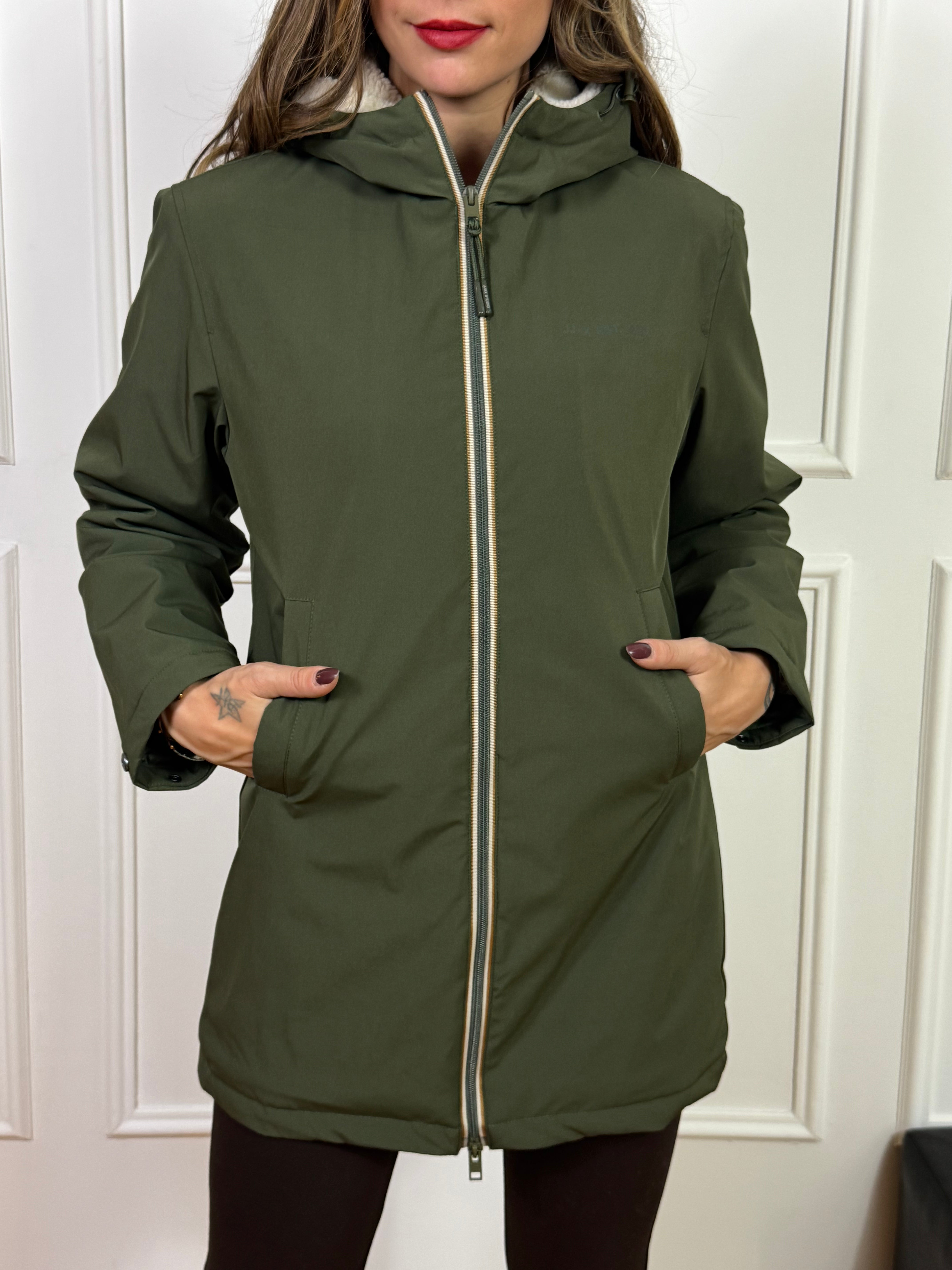 Giacca IMPERMEABILE CON CAPPUCCIO JJXX - modello KANE