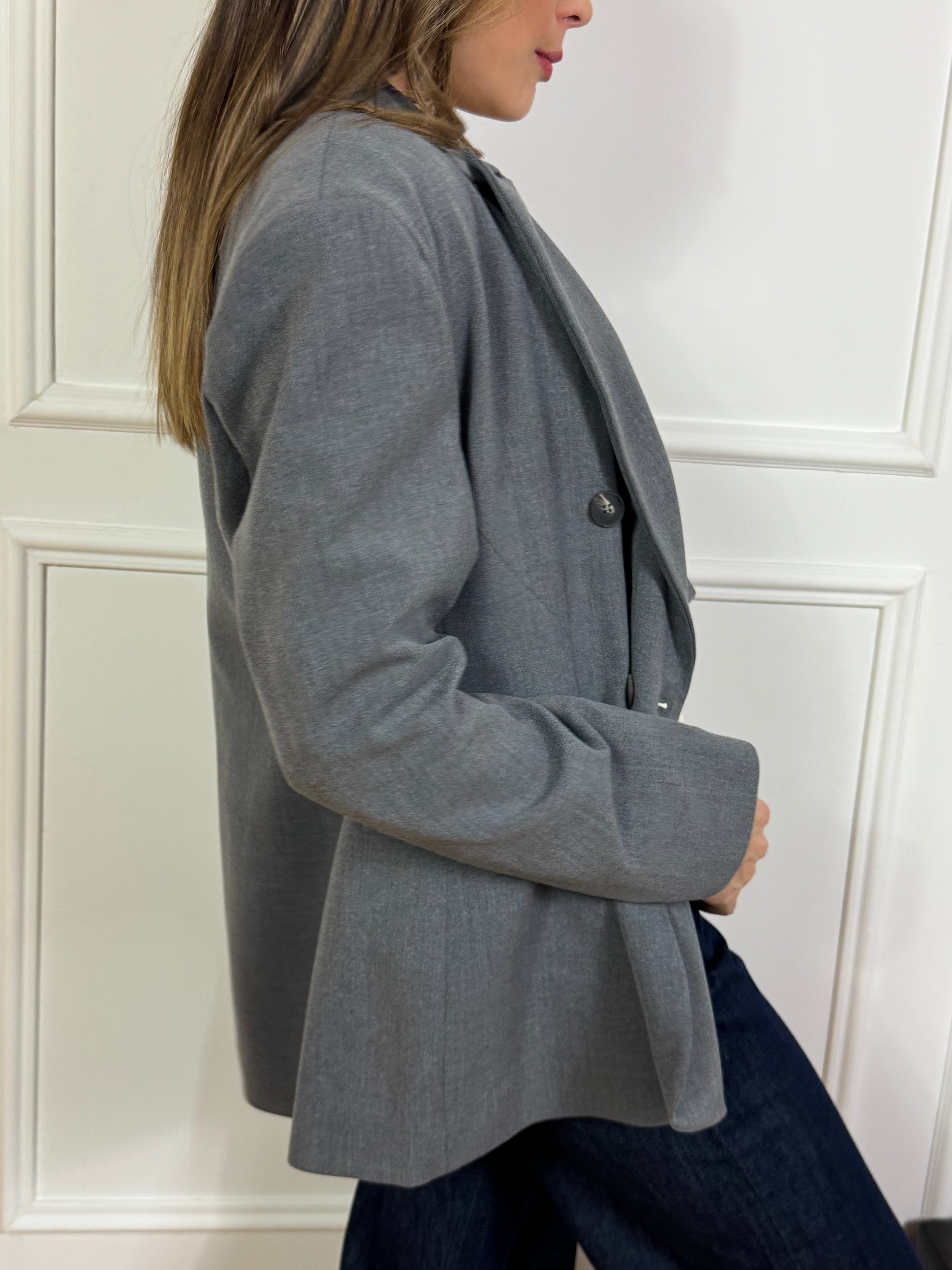 Giacca blazer doppiopetto Kikisix boxy fit