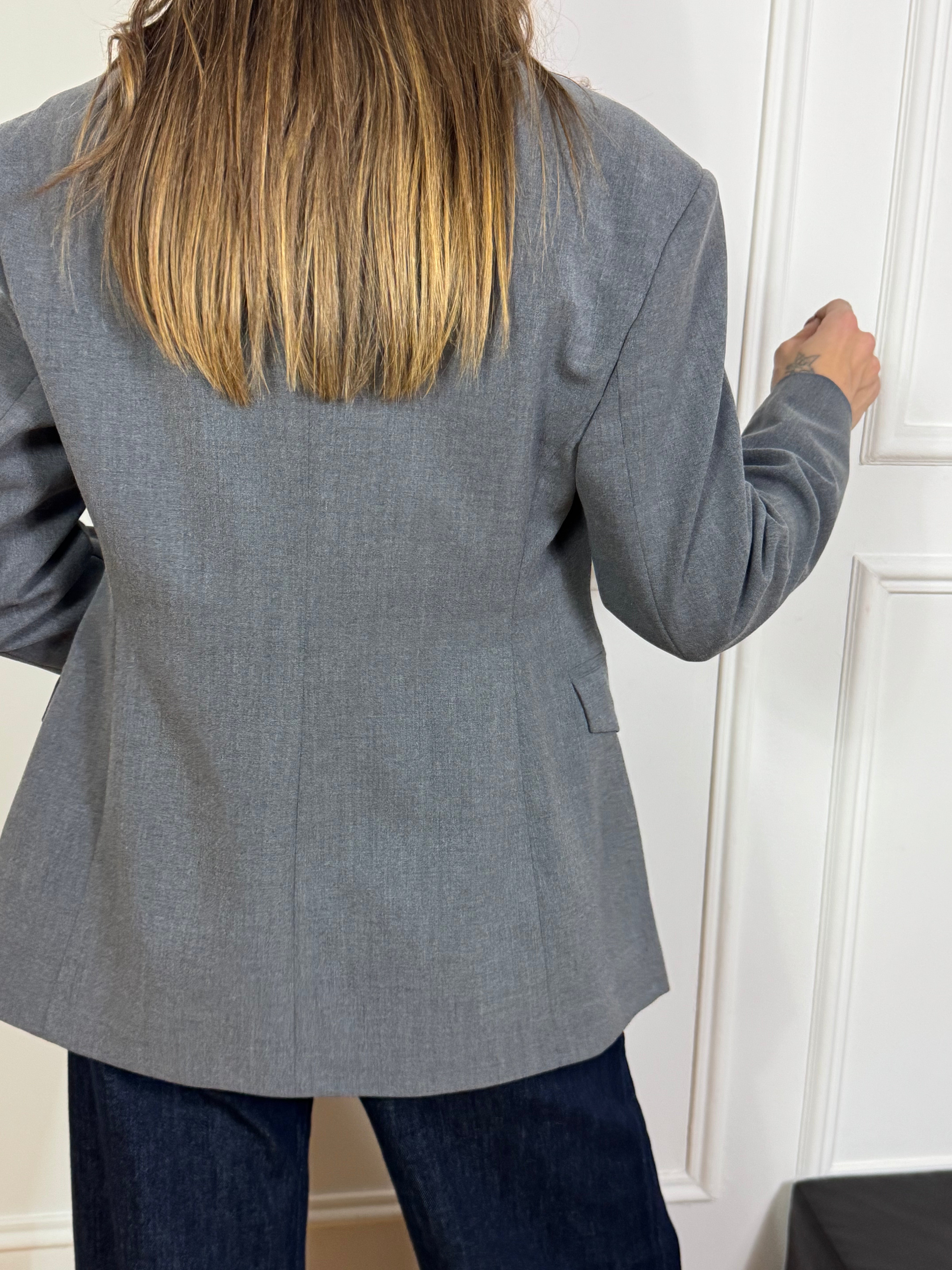 Giacca blazer doppiopetto Kikisix boxy fit