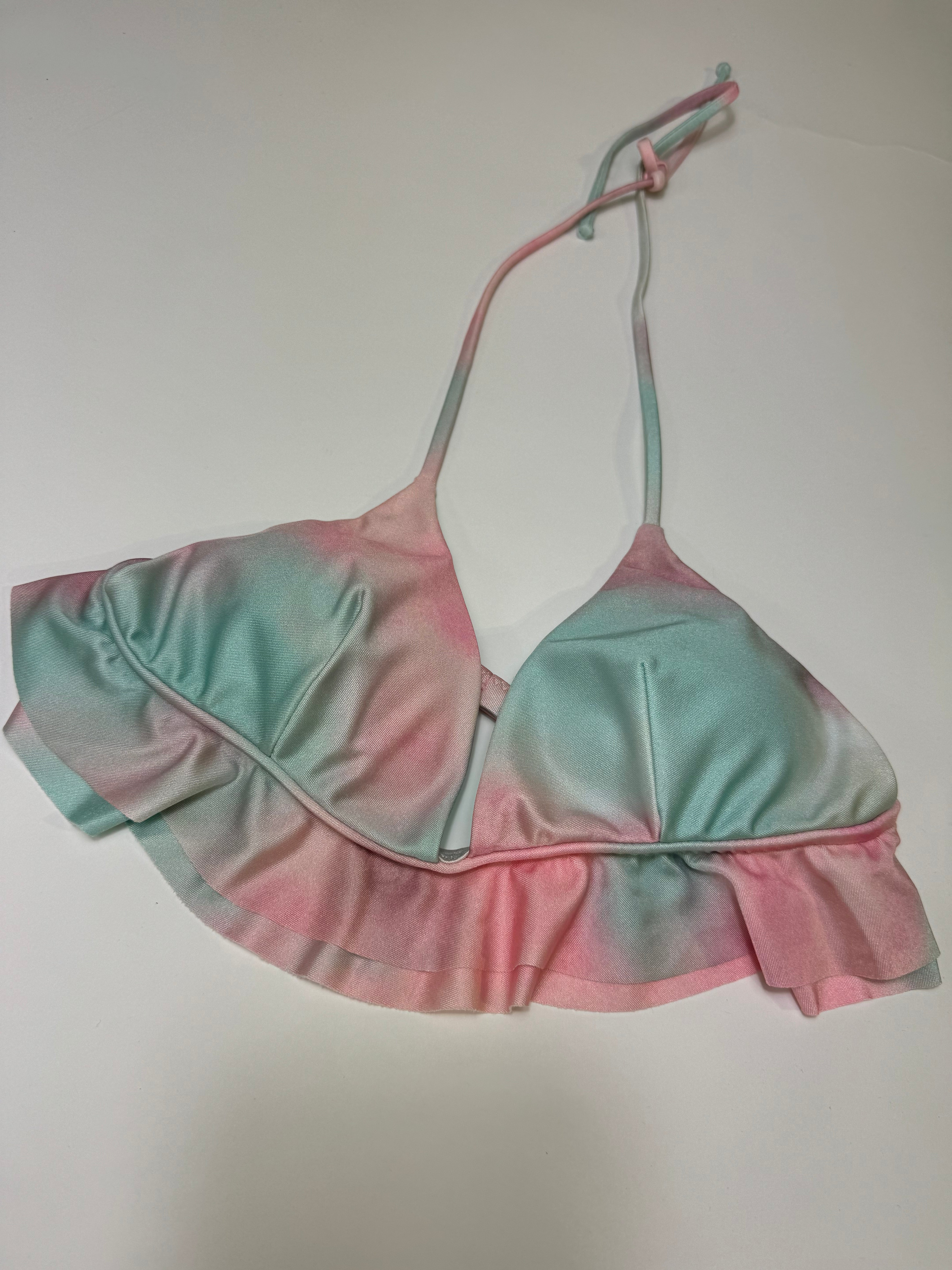 Costume bikini Susy Mix colori pastello con volant