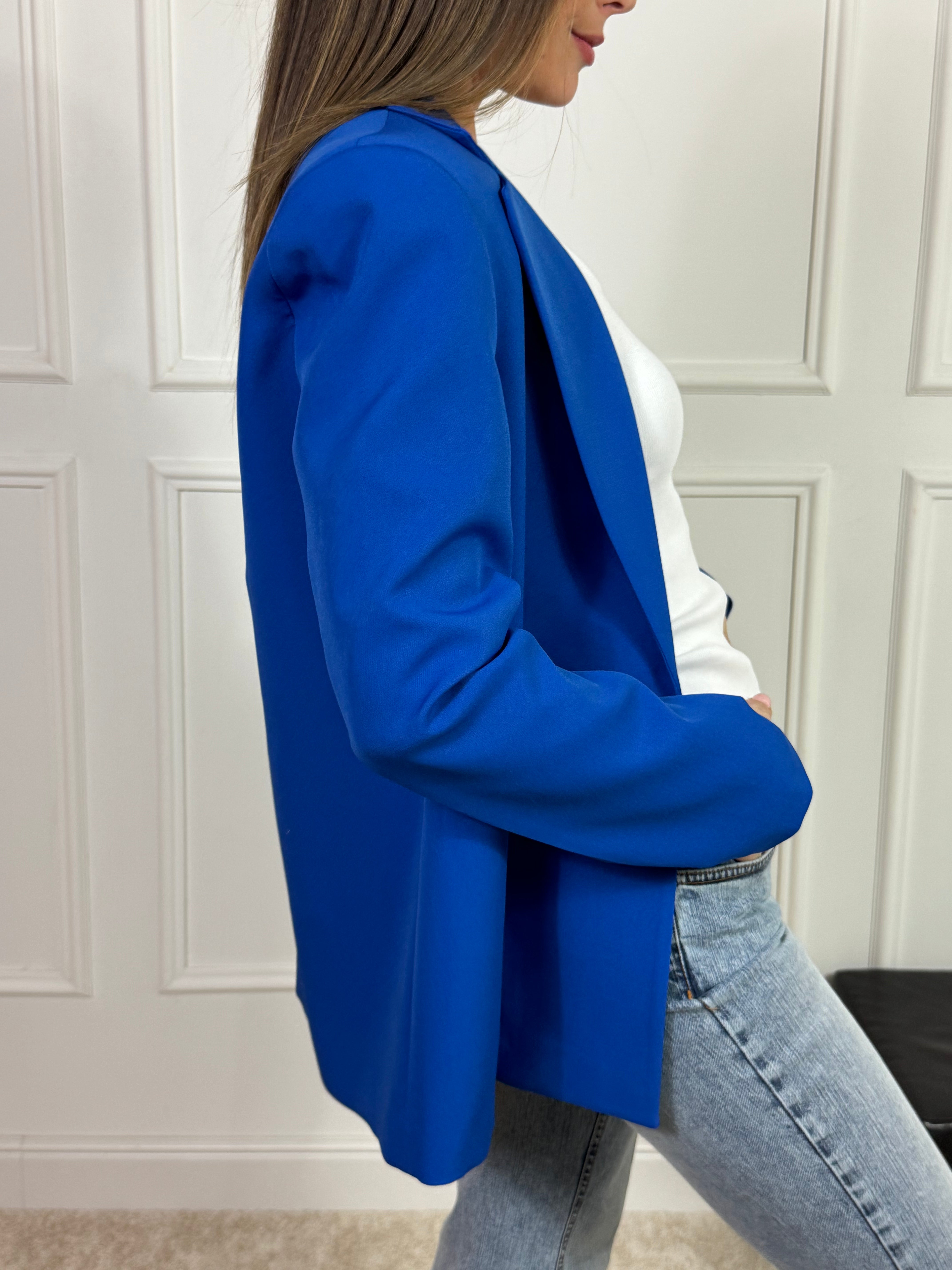 Giacca blazer Susy Mix monopetto basic