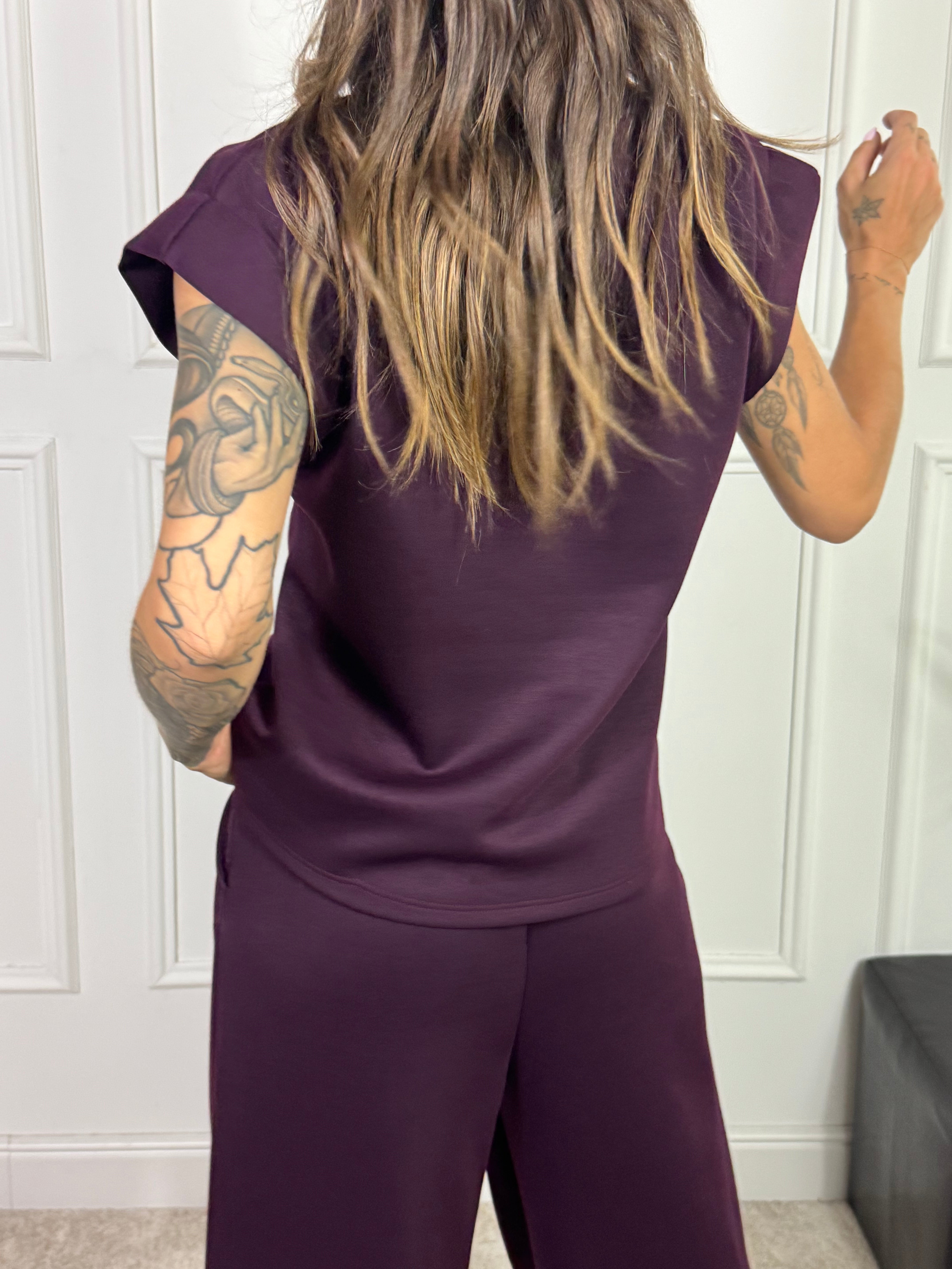 MAGLIA / FELPA manica accennata TESSUTO TECNICO Victoria ILMH TINTA UNITA