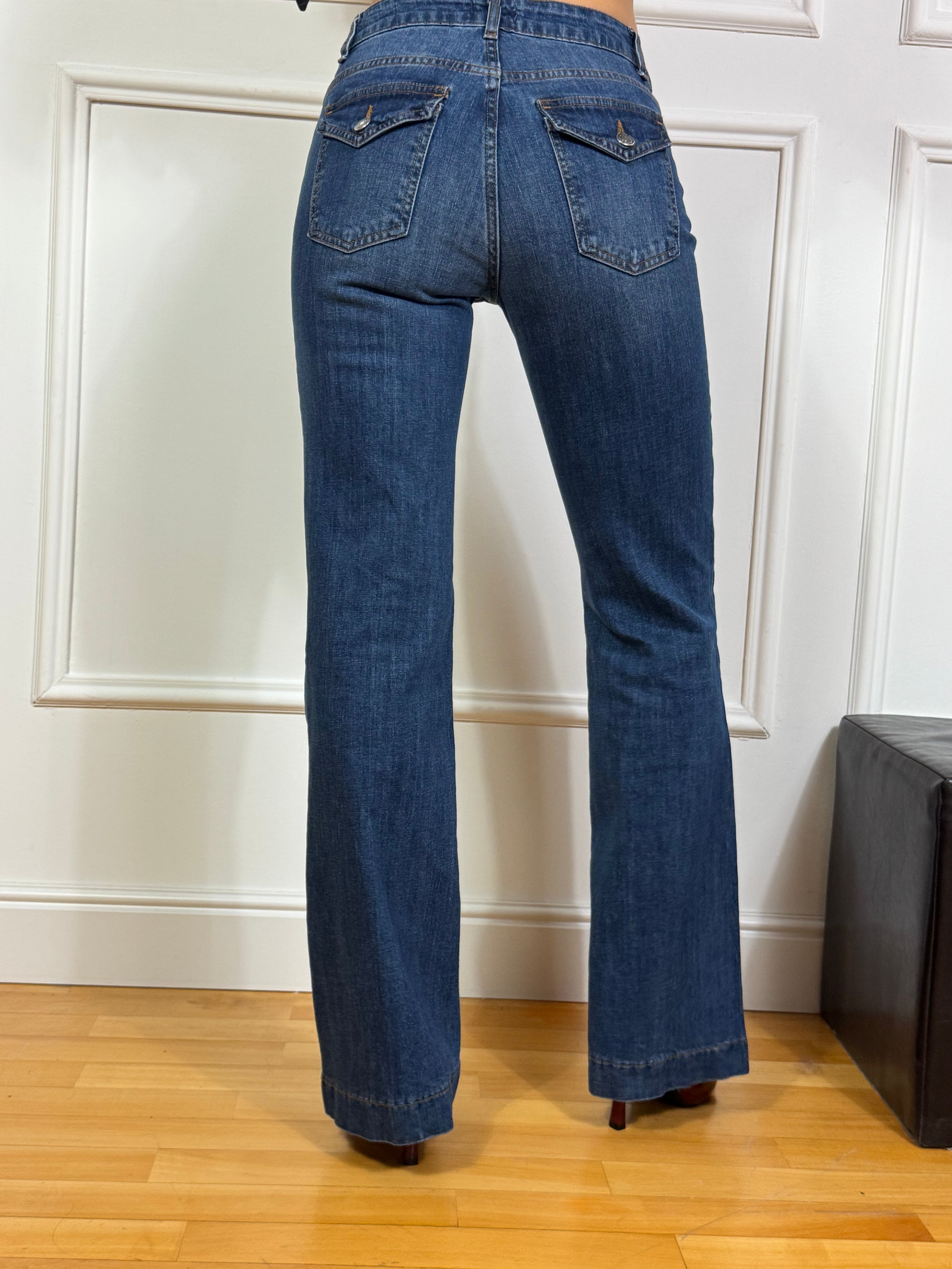 Jeans Susy Mix ZAMPETTA E TASCHE POSTERIORI CON BOTTONI