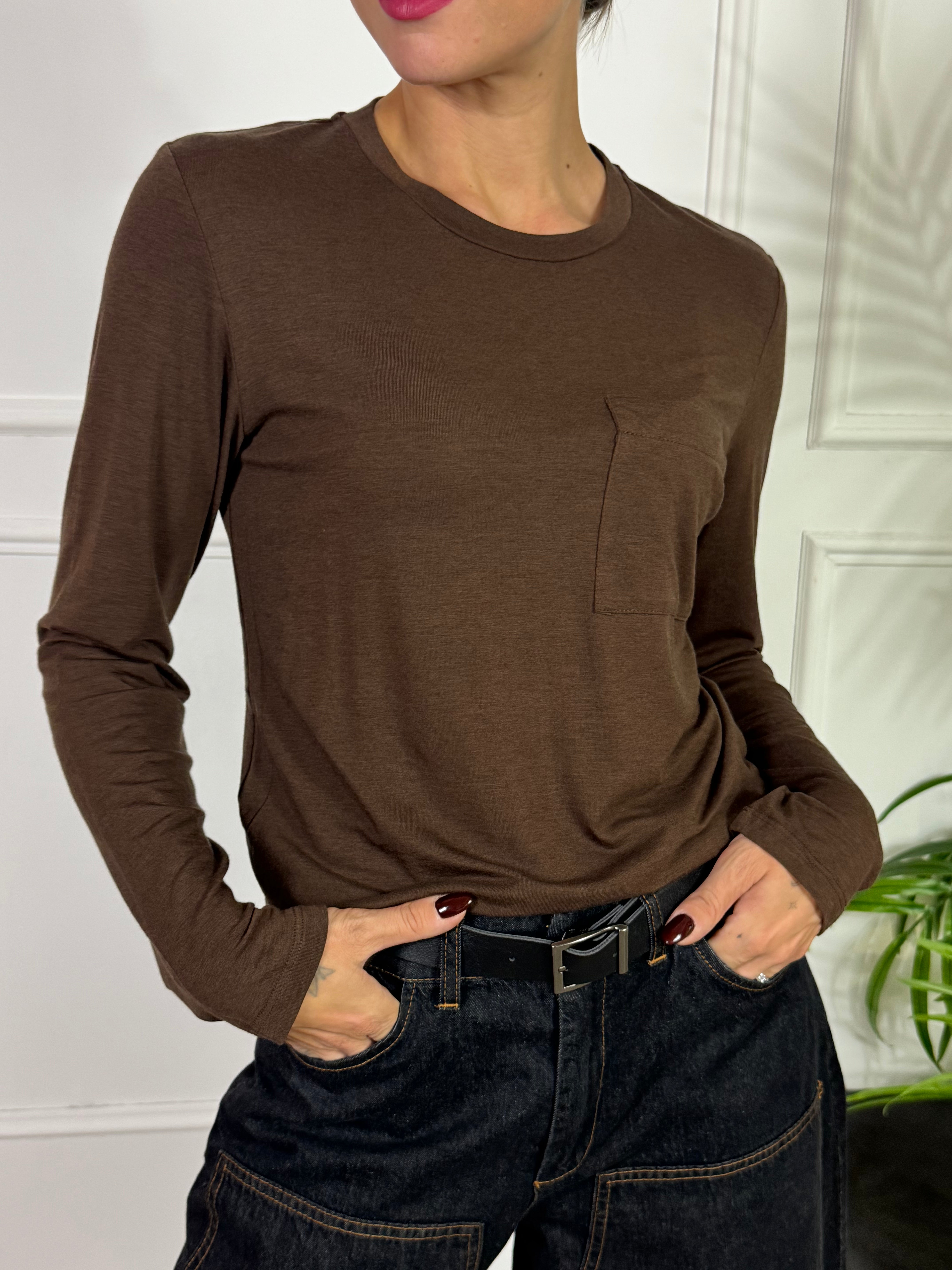 Maglia seconda pelle Victoria ILMH CON TASCHINO