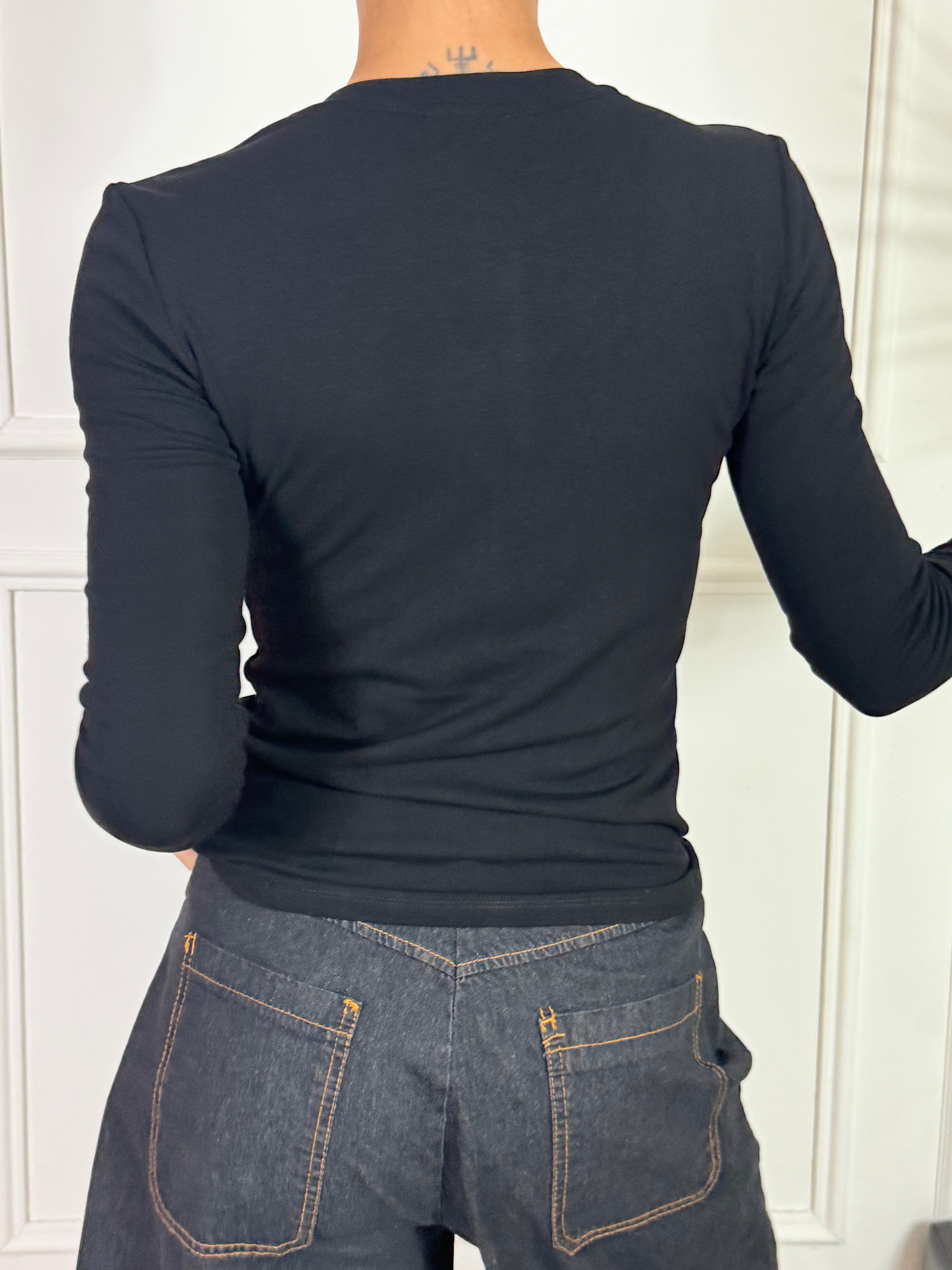 Maglia in cotone elasticizzato Victoria ILMH SERAFINO