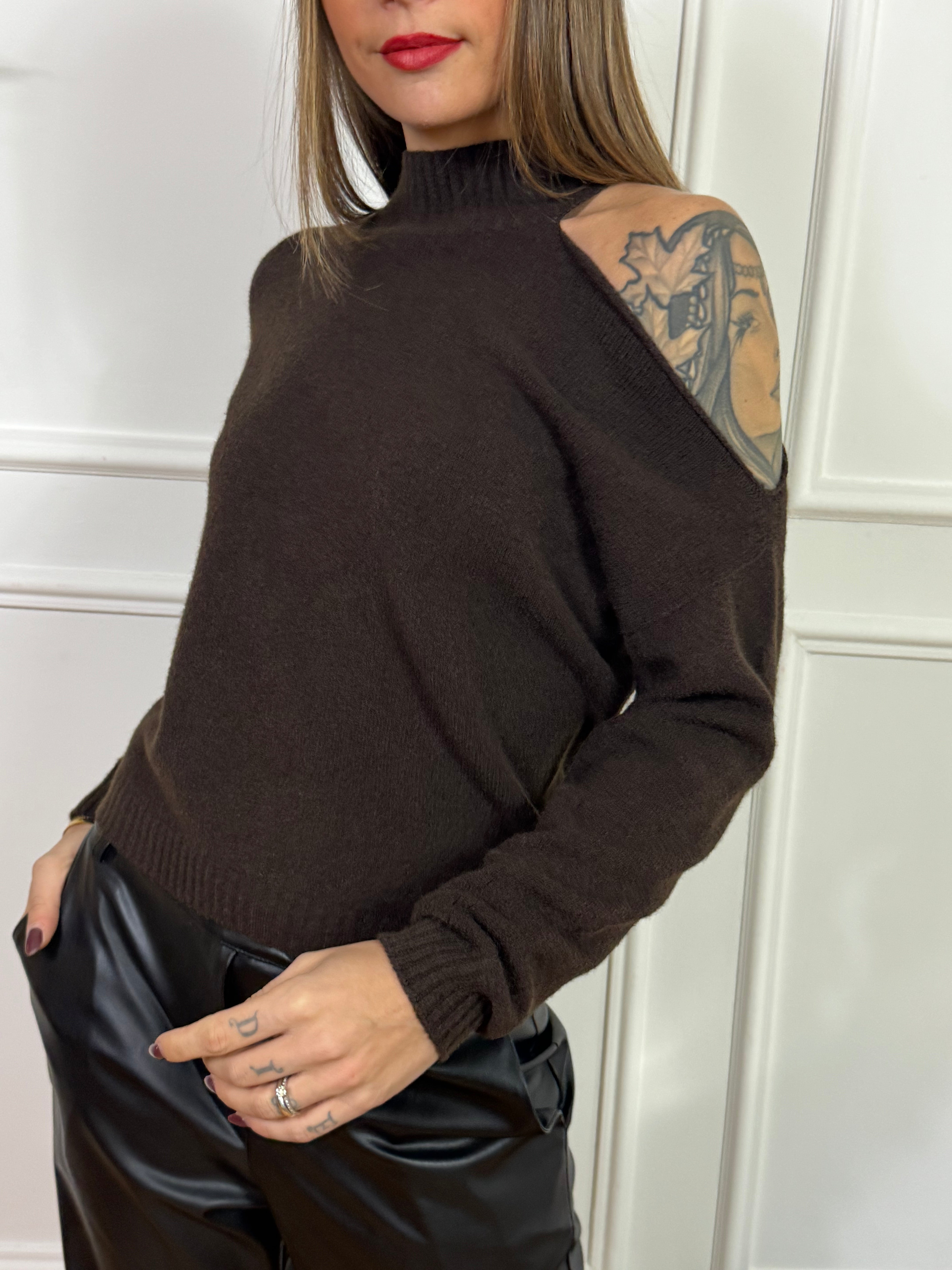 Maglia Susy Mix CUT-OUT SPALLA