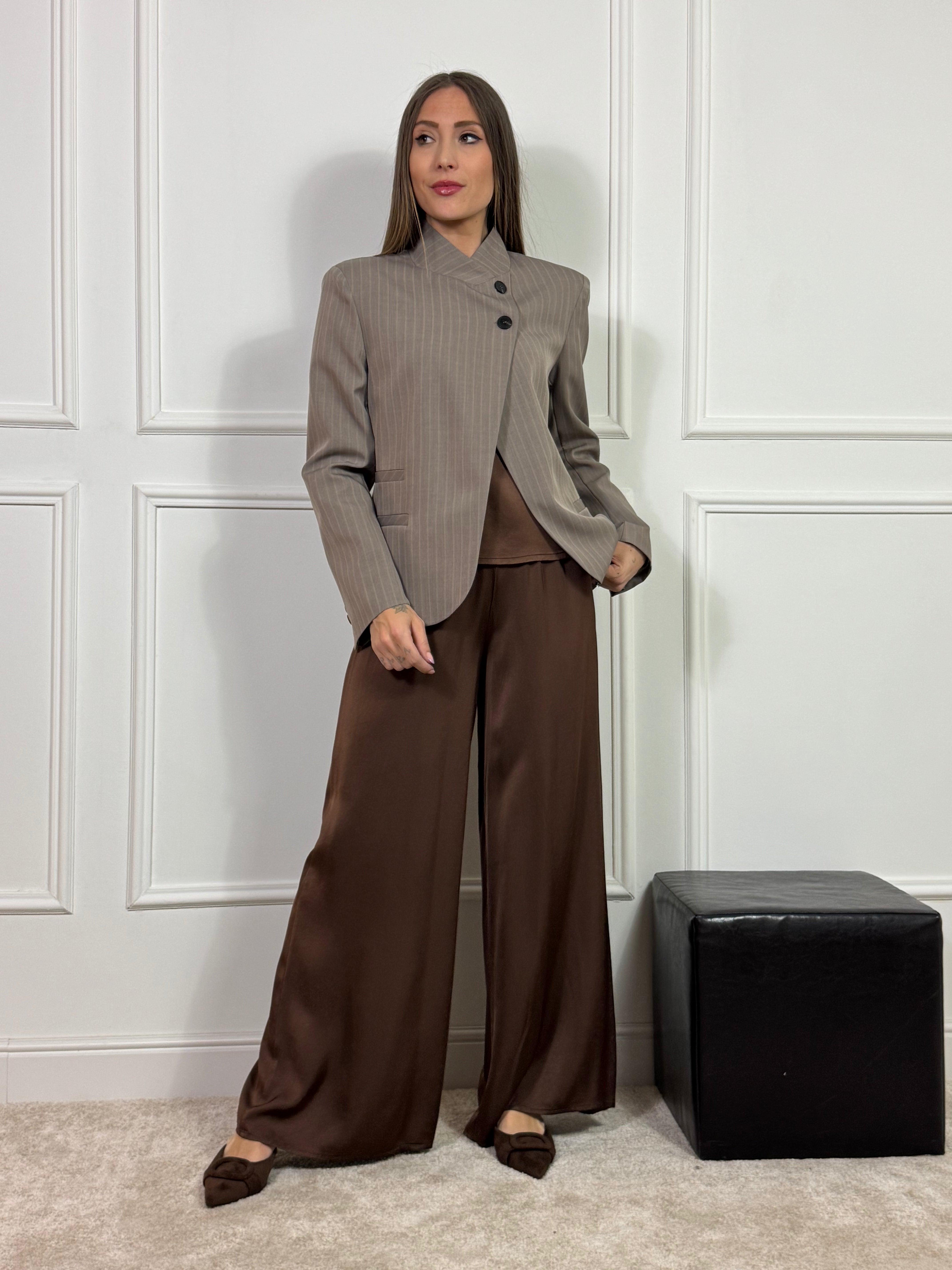Giacca blazer COREANA Have One GESSATA