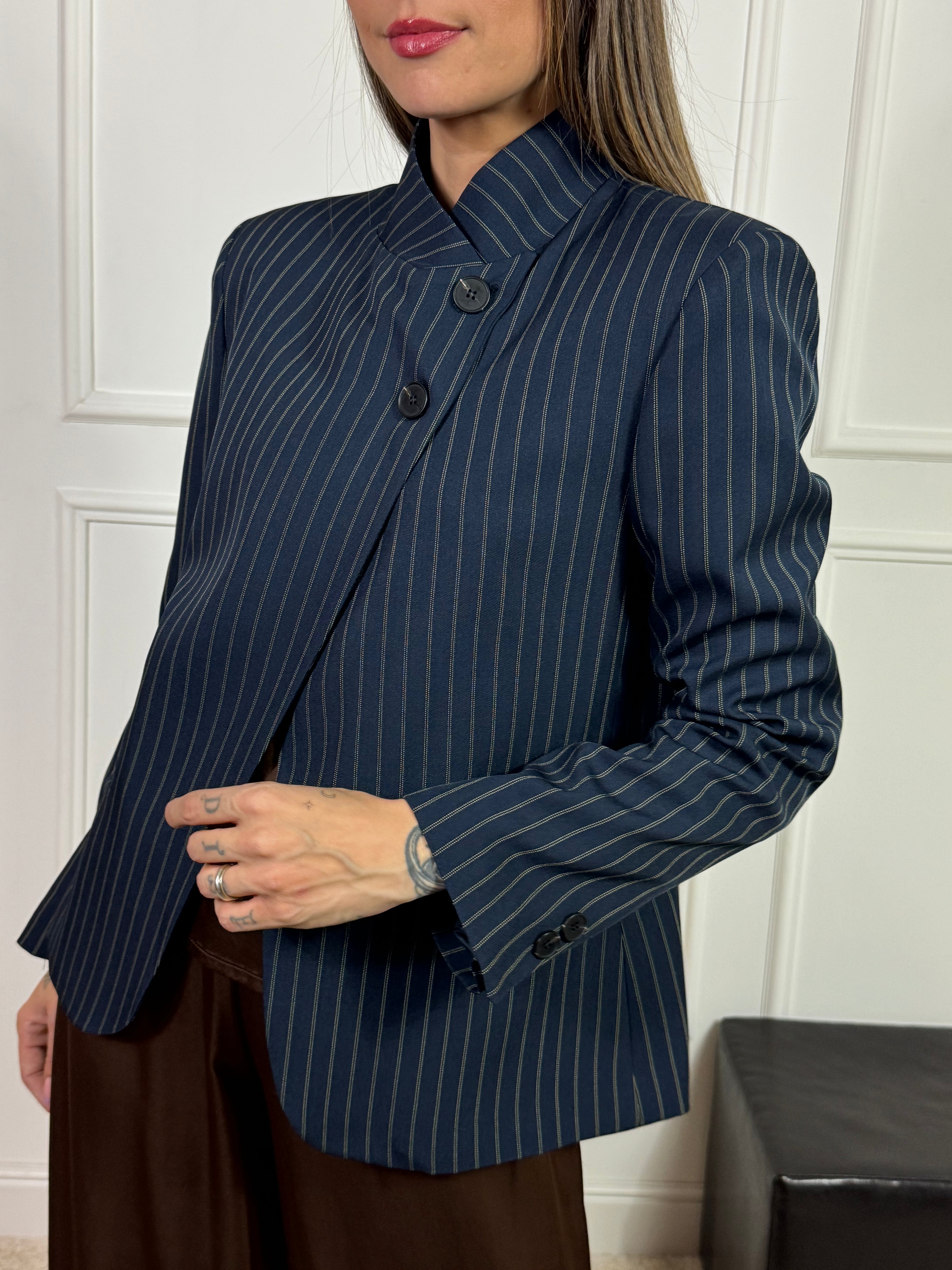 Giacca blazer COREANA Have One GESSATA