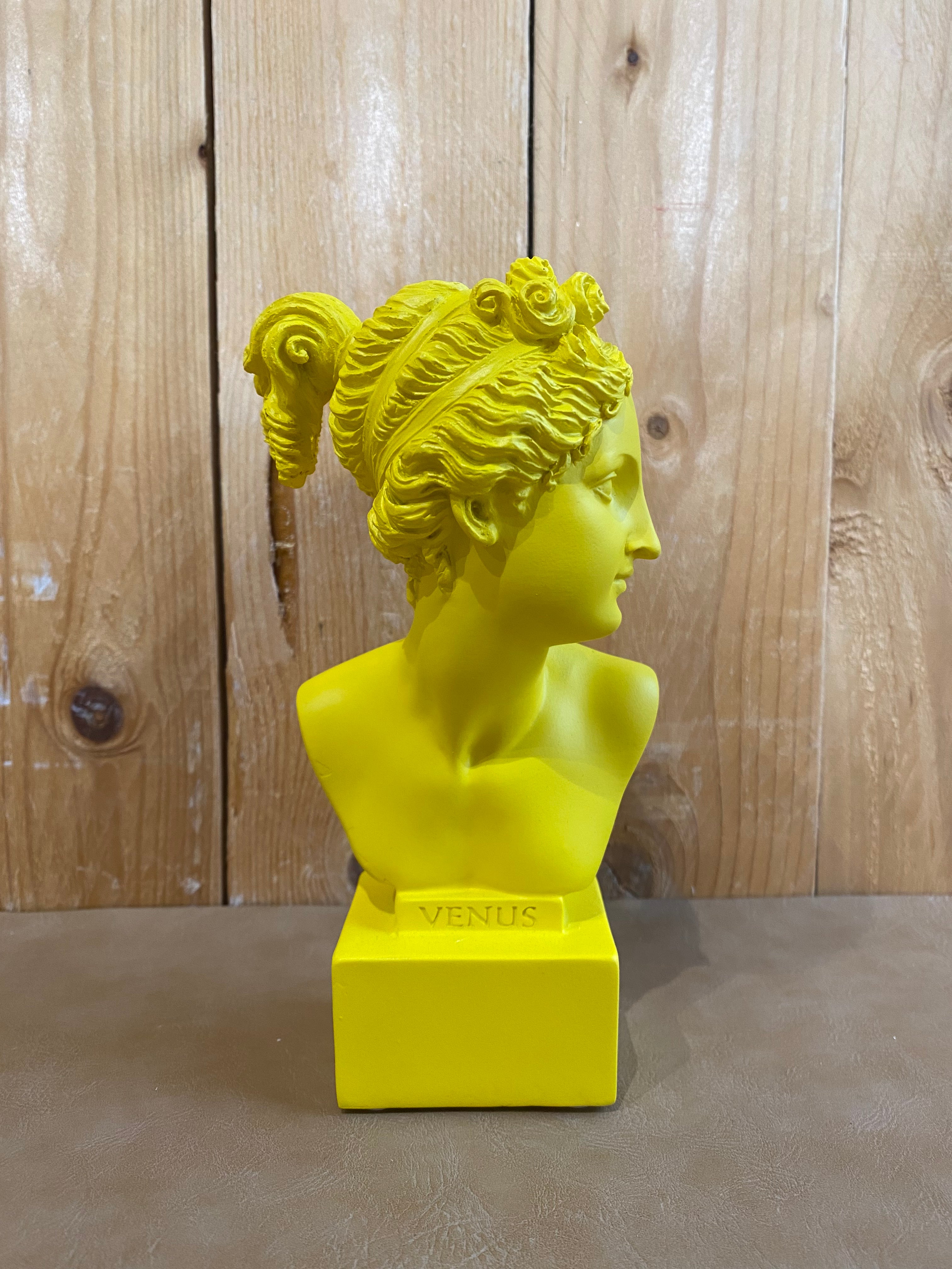 Busto giallo VENERE 19cm