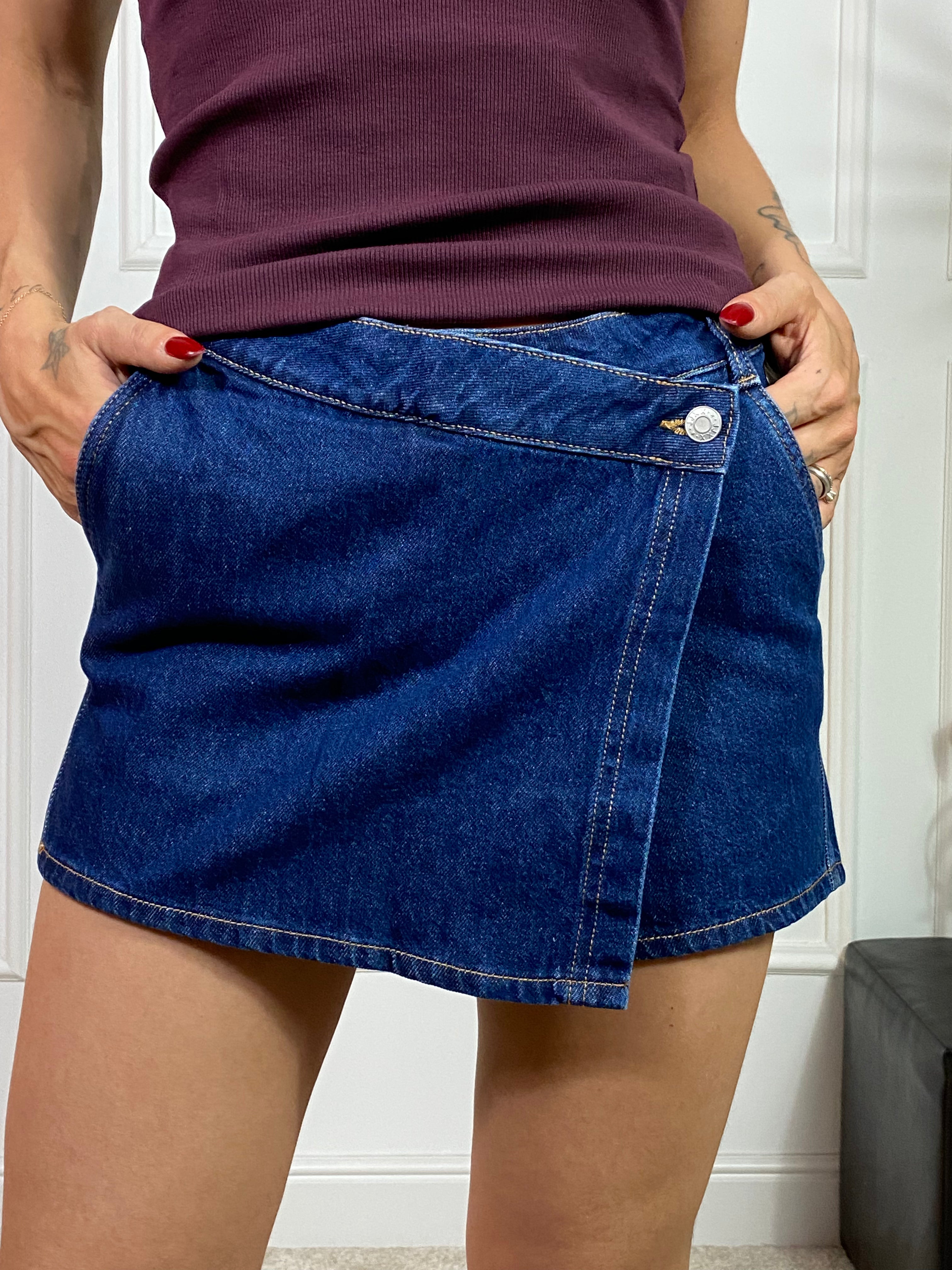 GONNA PANTALONE SKORT DI JEANS JJXX - modello PALOMA
