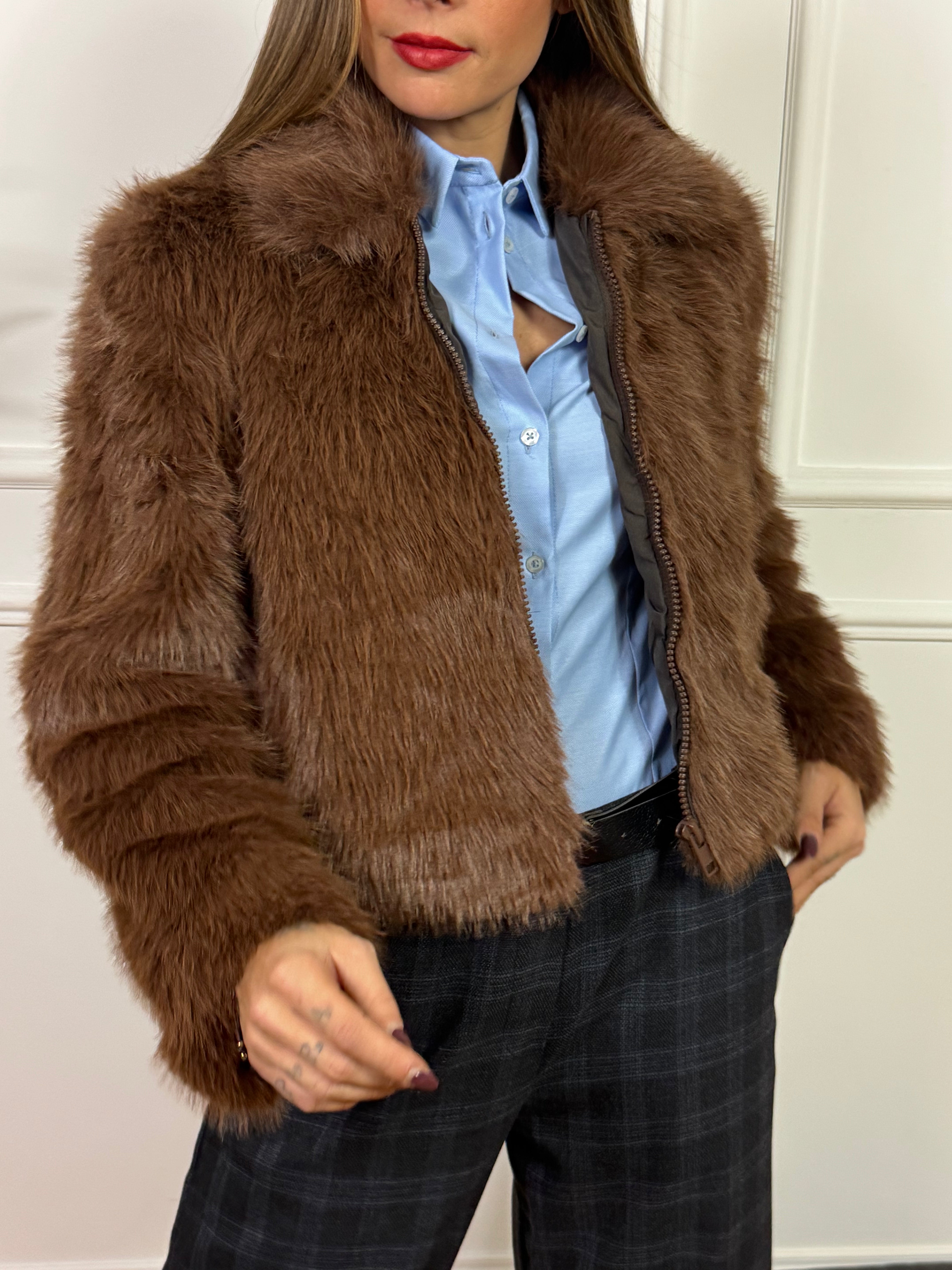 Giacca ECOPELLICCIA JJXX - modello TANIA