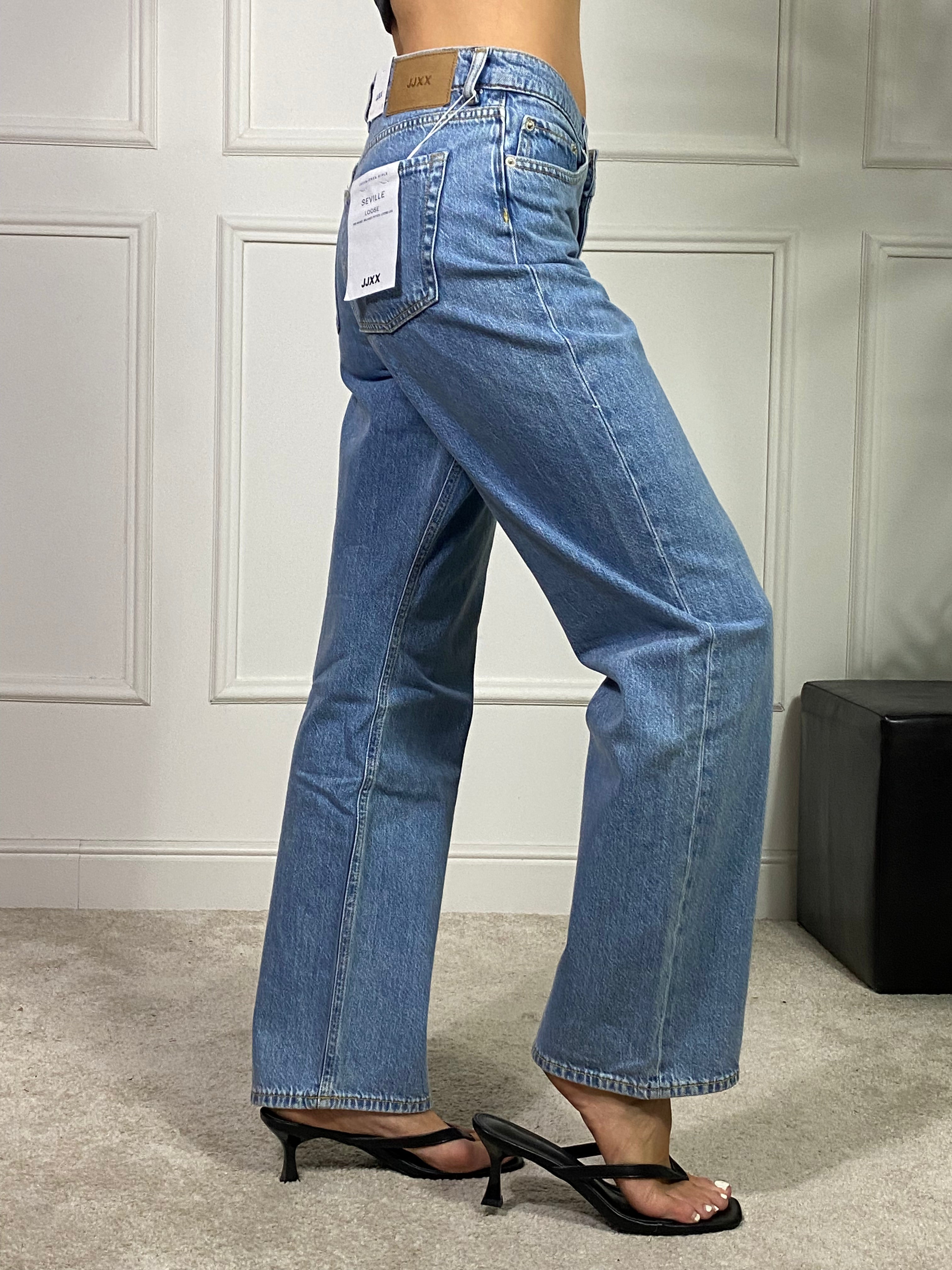 Jeans JJXX modello SEVILLE - colore LIGHT BLUE DENIM