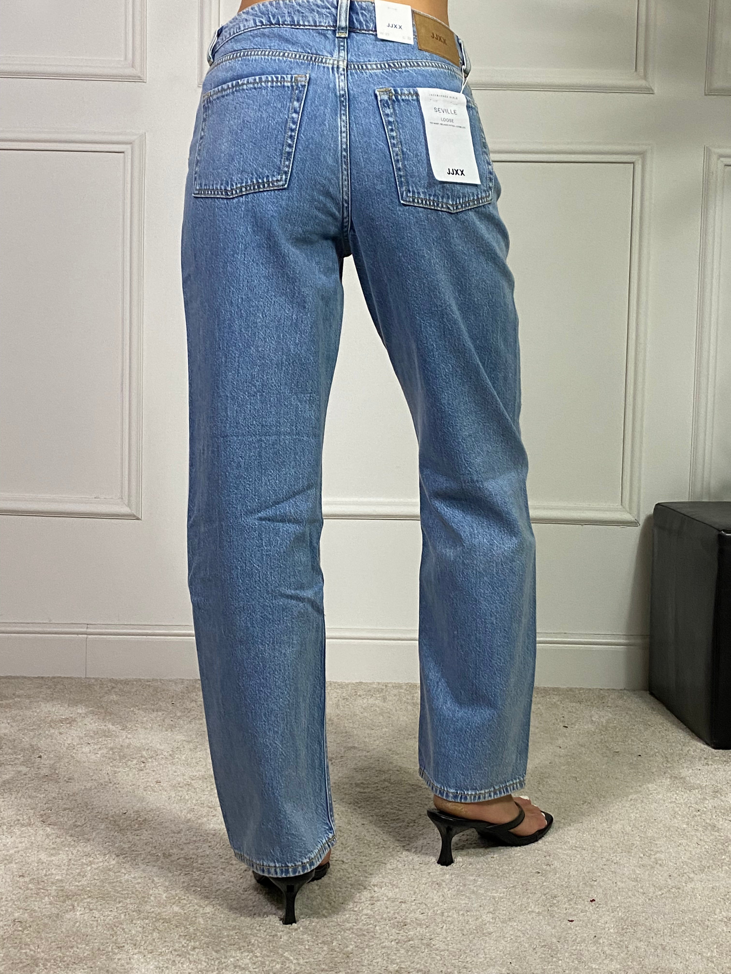 Jeans JJXX modello SEVILLE - colore LIGHT BLUE DENIM