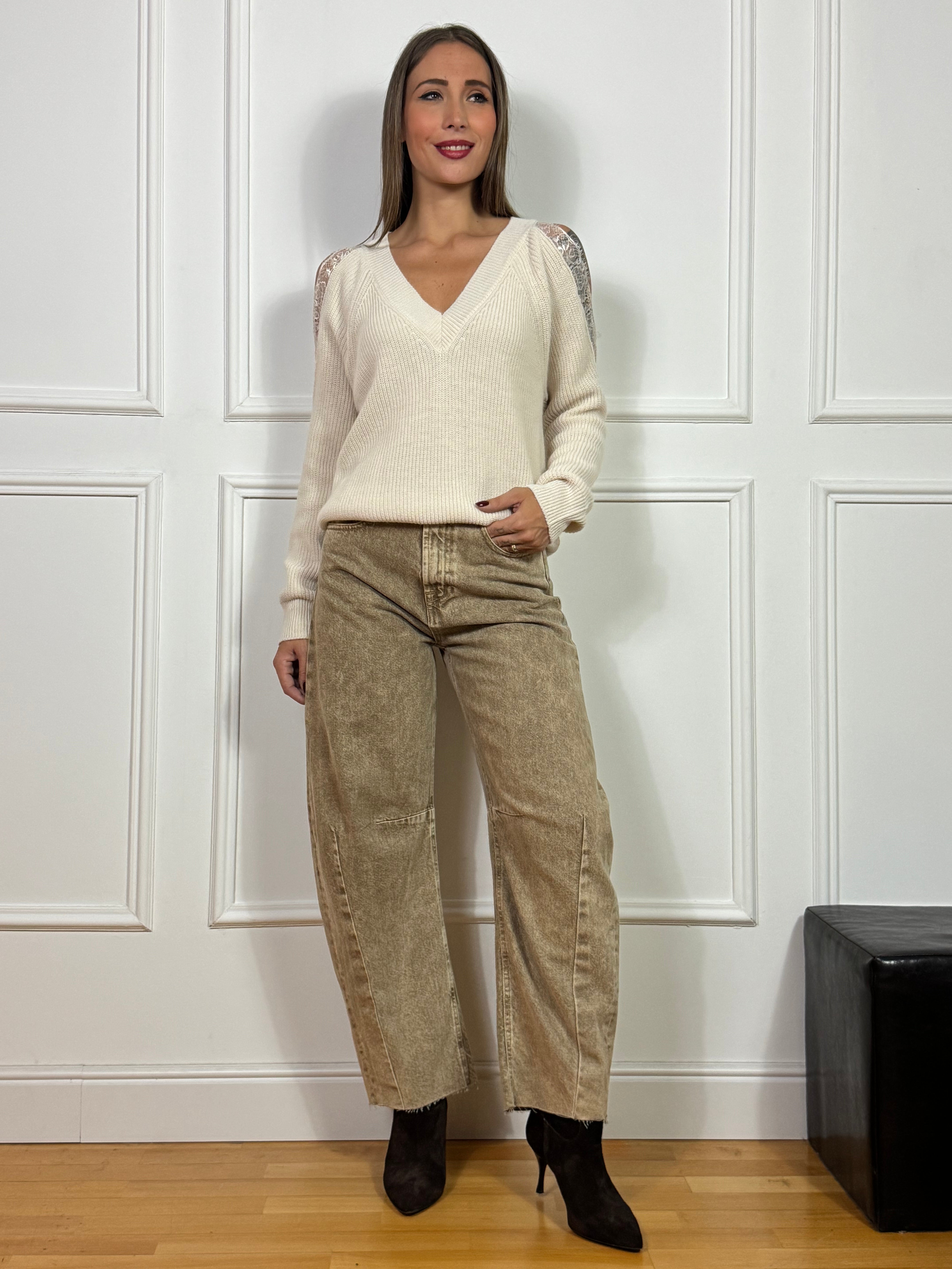 Jeans Have One BARBARA - TUSA TABACCO