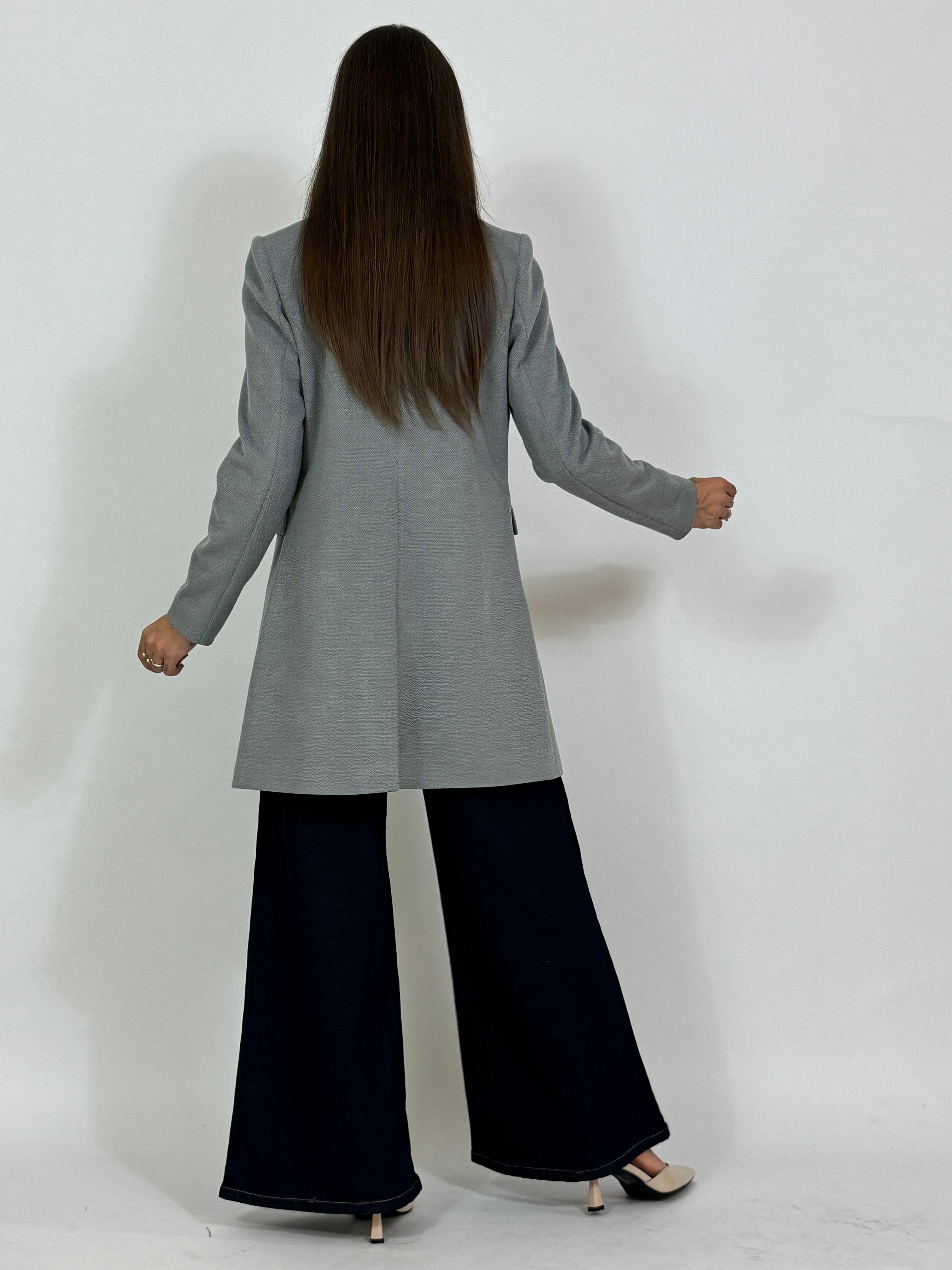 Cappotto corto Susy Mix BASIC DUE BOTTONI