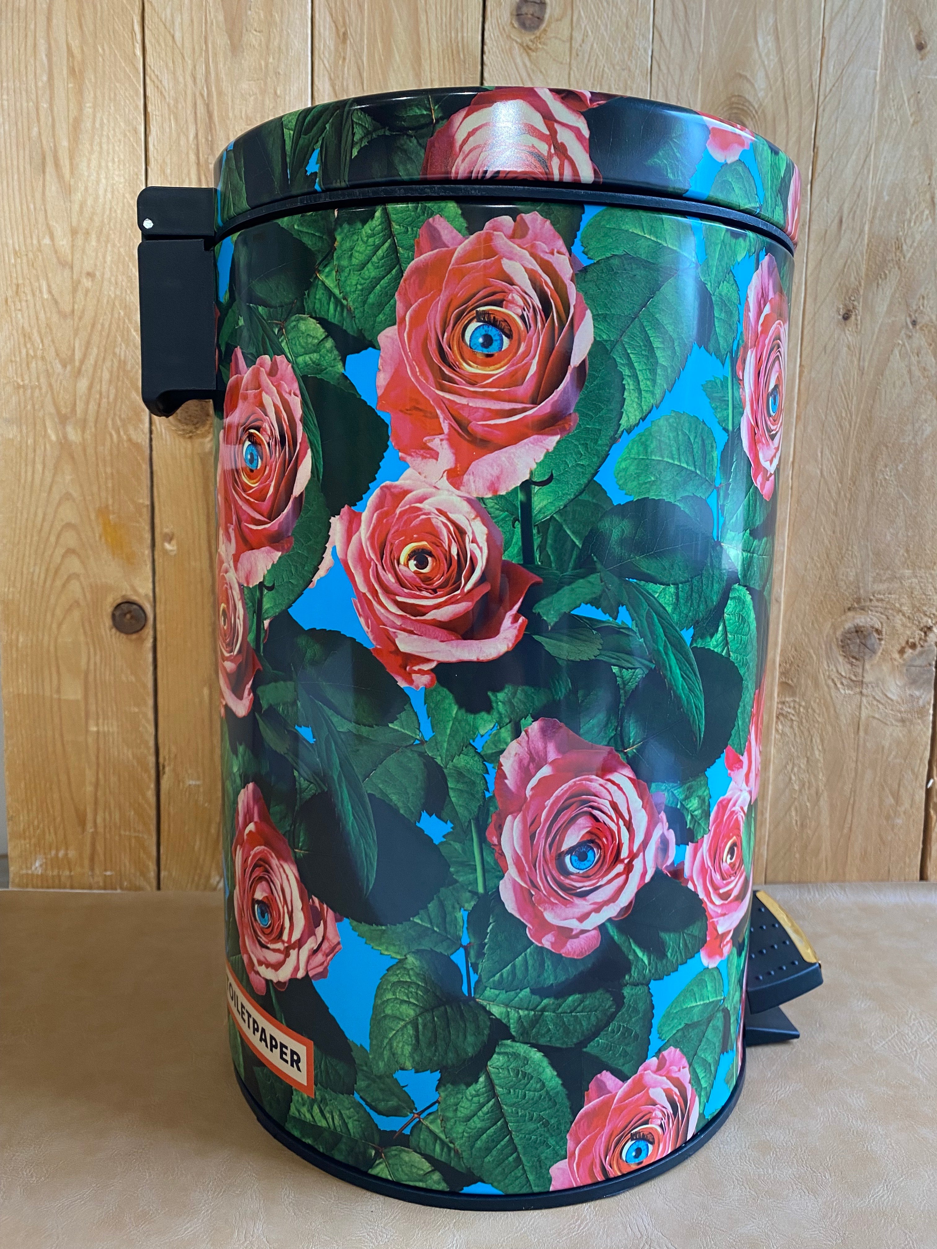 Pattumiera 12lt DUSTBIN ROSES