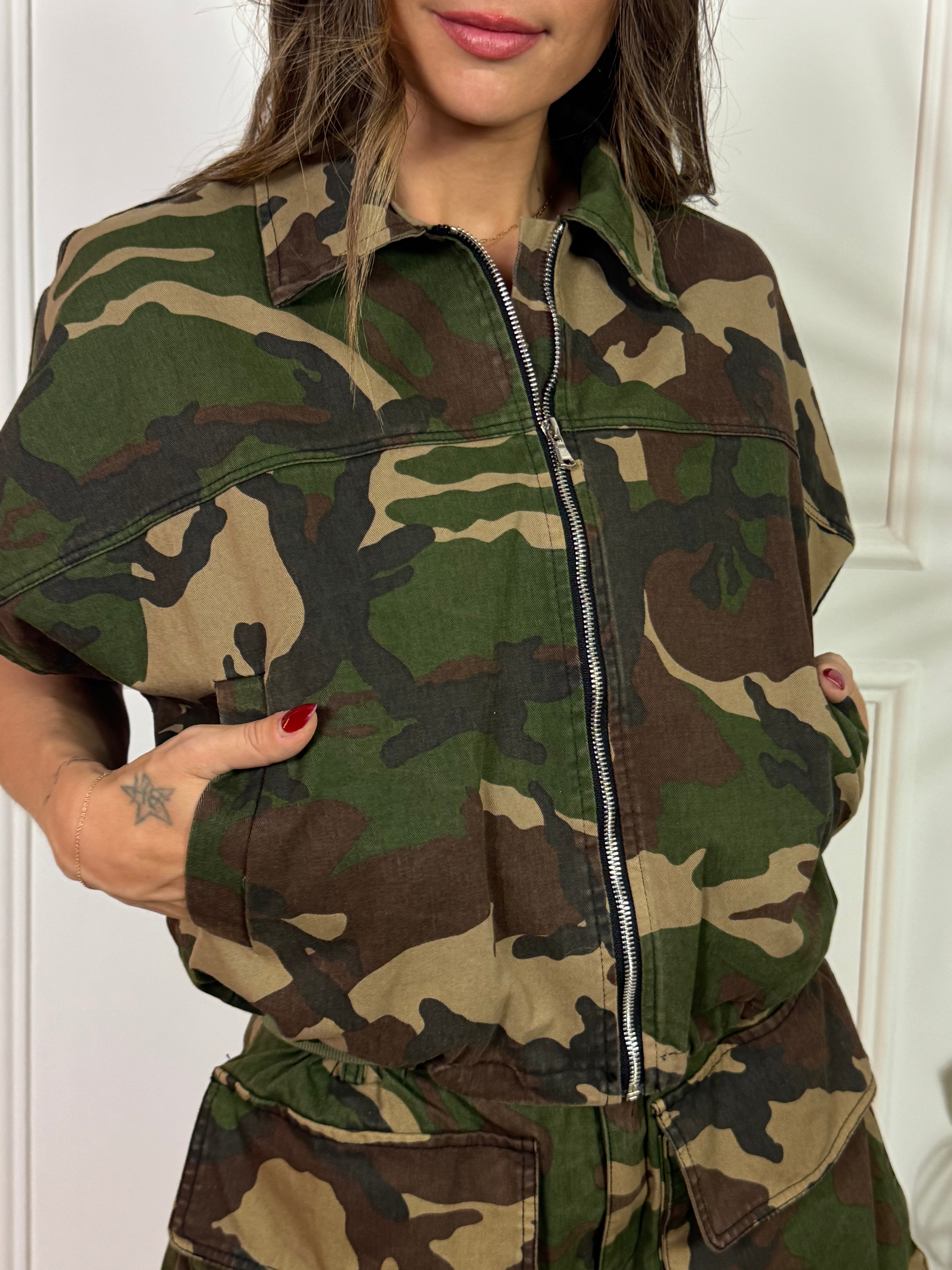BOMBER MANICA CORTA Victoria ILMH fantasia militare