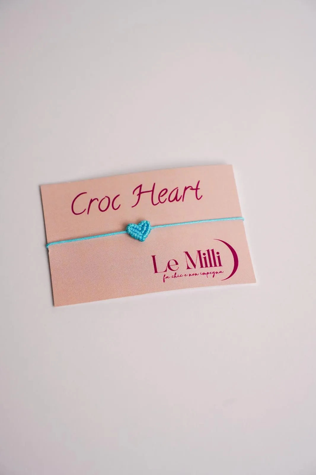 Braccialetto in corda Le Milli CUORE