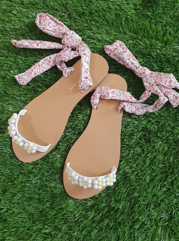 Sandali modello Schiava bianco