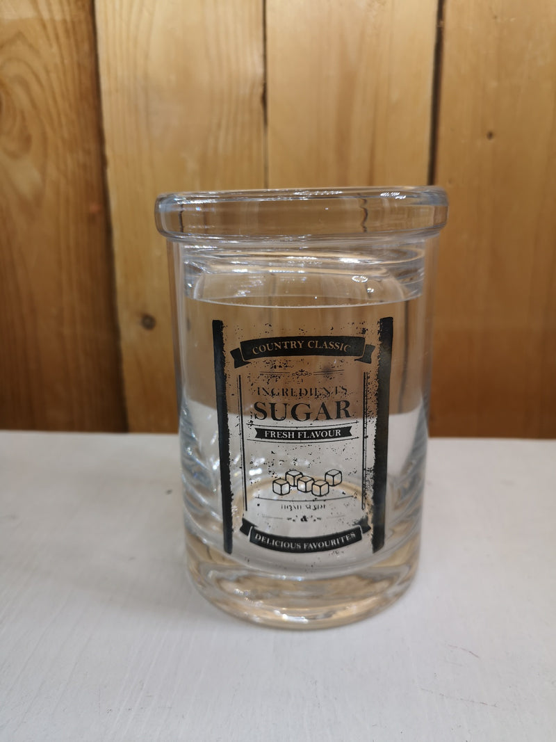 Barattolo vetro Zucchero e Caffe